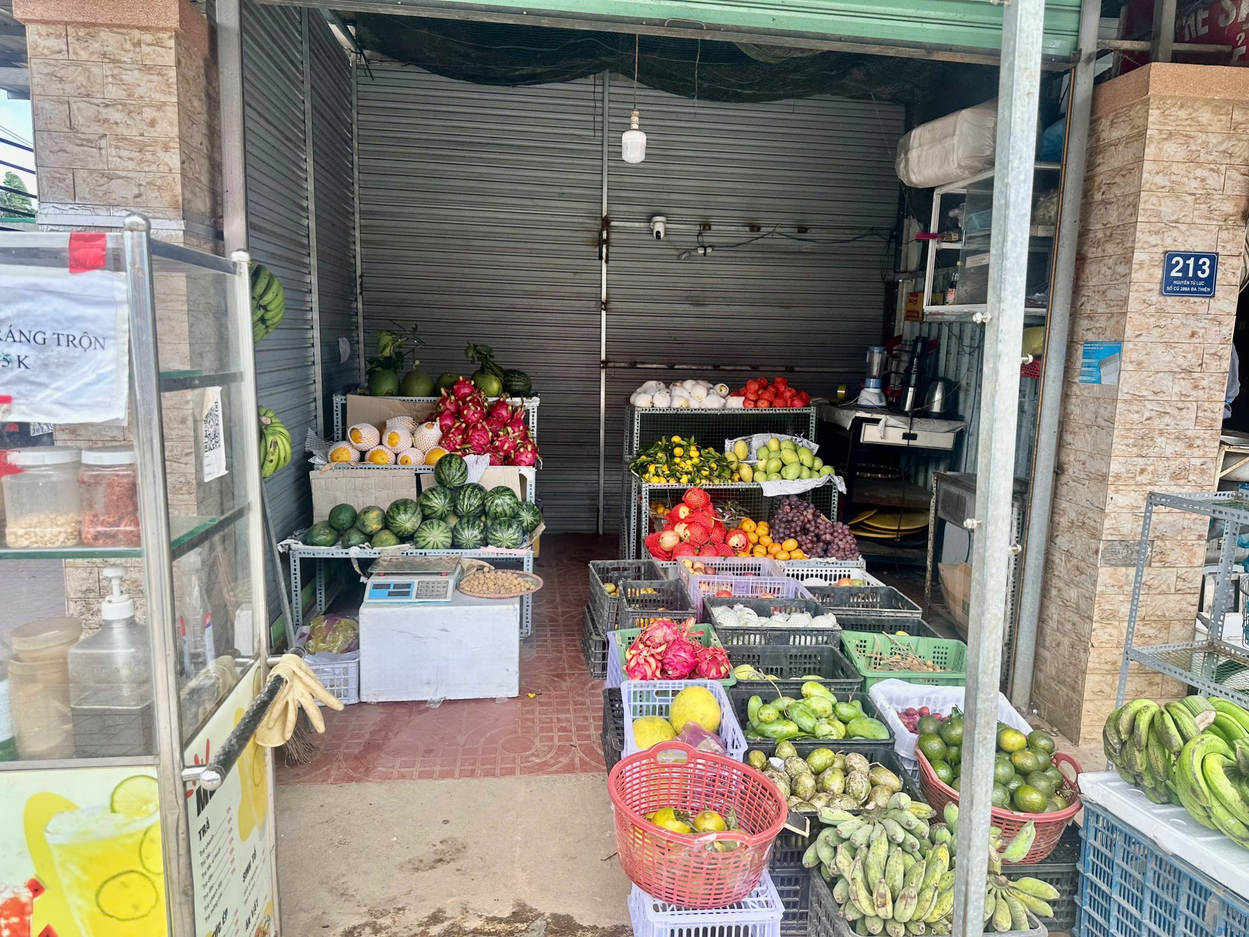 CHÍNH CHỦ SANG NHƯỢNG QUẦY TRÁI CÂY – 213 NGUYÊN TỬ LỰC, PHƯỜNG 8, TP ĐÀ LẠT, TỈNH LÂM ĐỒNG