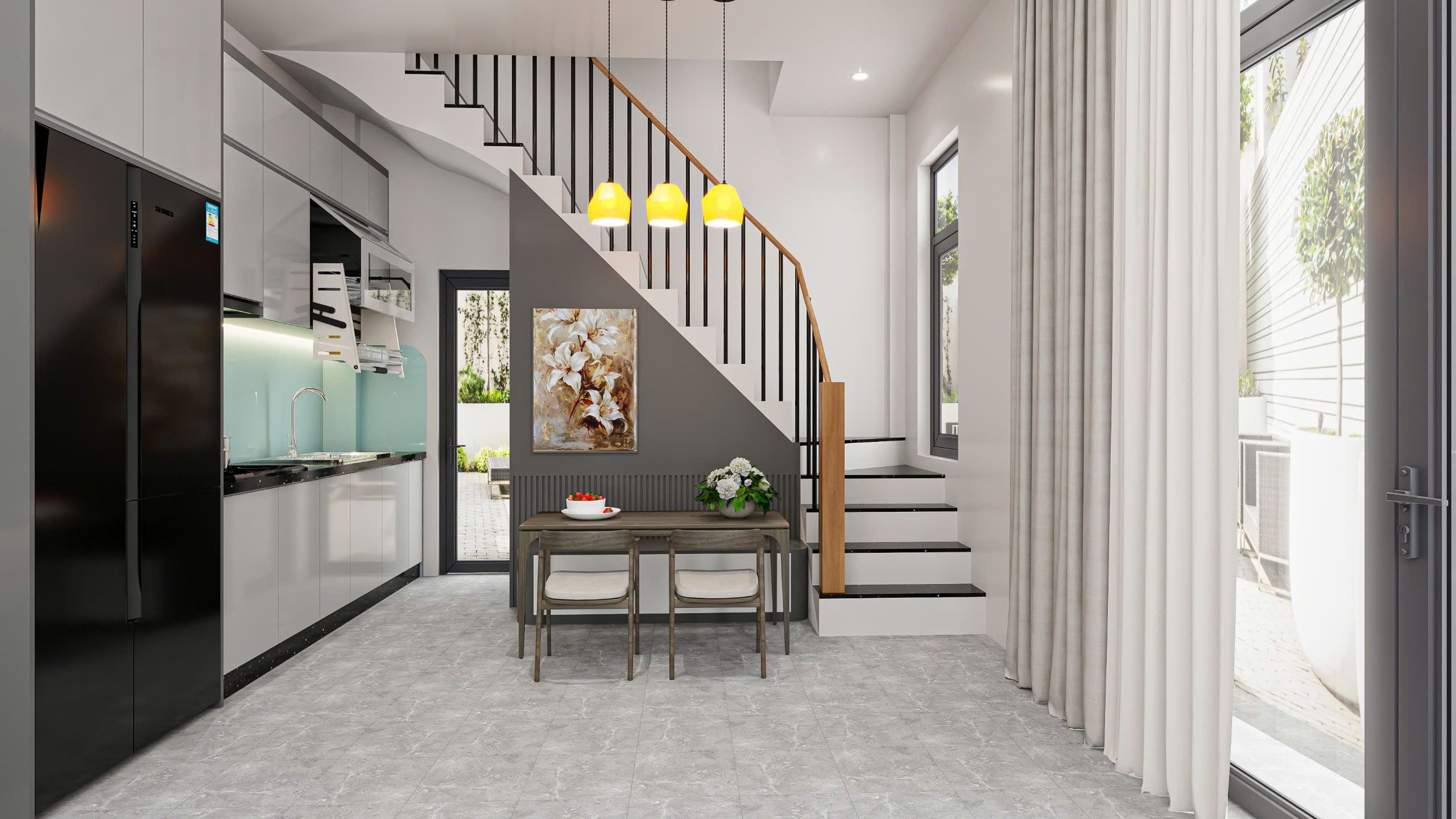 Hiếm -Bán nhà đẹp NGuyễn Văn Cừ - tiện- gara - sát mặt phố 55m 4 tầng 11.5 tỷ (TL)