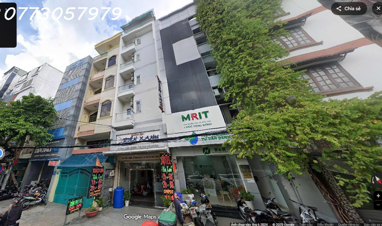 MẶT TIỀN TRẦN THIỆN CHÁNH Q10 -7 TẦNG HĐT 105TR/THÁNG CHỈ 38 TỶ TL