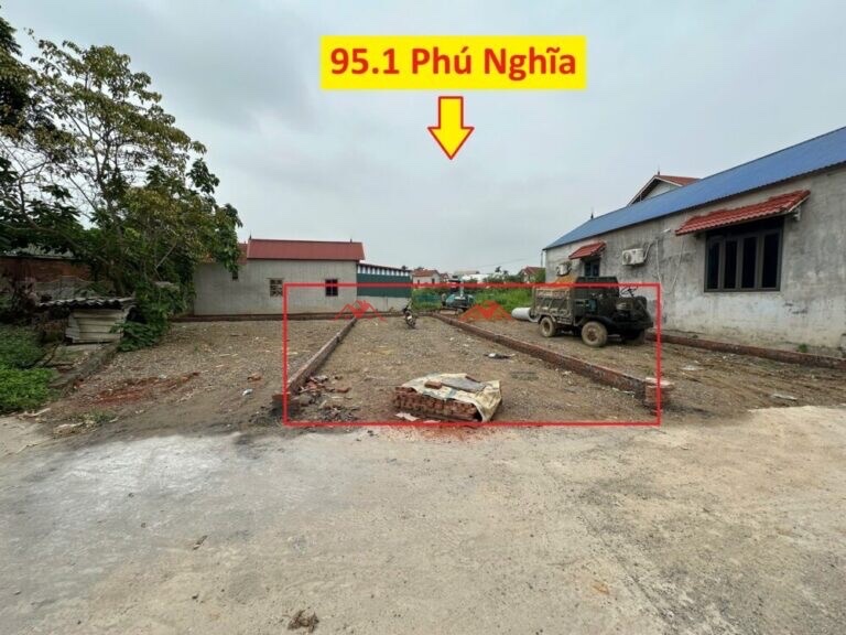 SIÊU PHẨM LÔ ĐẤT CỰC ĐẸP 95,1M TẠI PHÚ NGHĨA-CHƯƠNG MỸ-HÀ NỘI