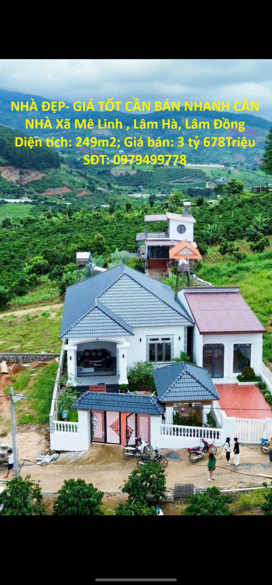 NHÀ ĐẸP- GIÁ TỐT CẦN BÁN NHANH CĂN NHÀ Xã Mê Linh , Lâm Hà, Lâm Đồng