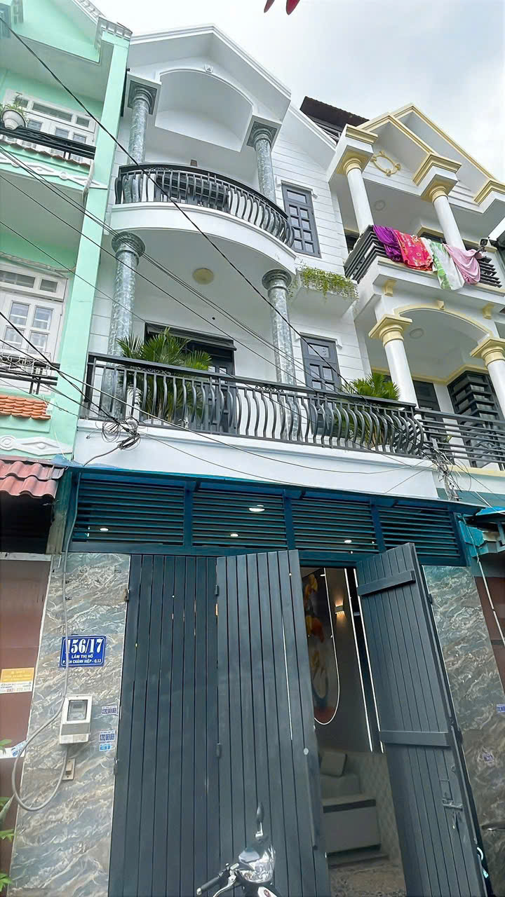 BÁN NHÀ (4X13.5) 3 LẦU (4x13.5) HXH 1/ LÂM THỊ HỐ, Q12 GIÁ RẺ