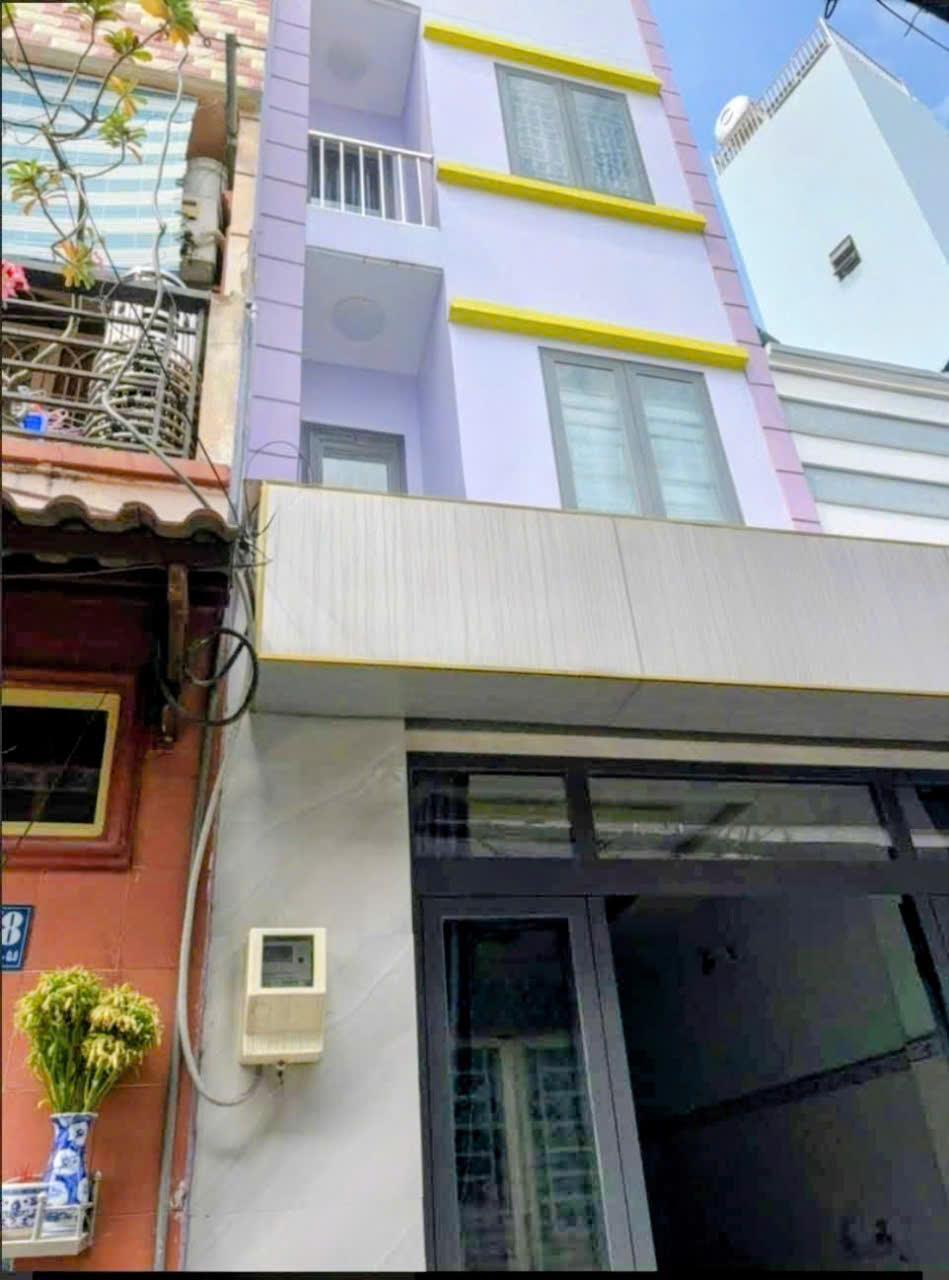 Bán Nhà Cực Hiếm, 4 Tầng BTCT đường Tùng Thiện Vương P12, Q8 - Giá chỉ 5,4 Tỷ
