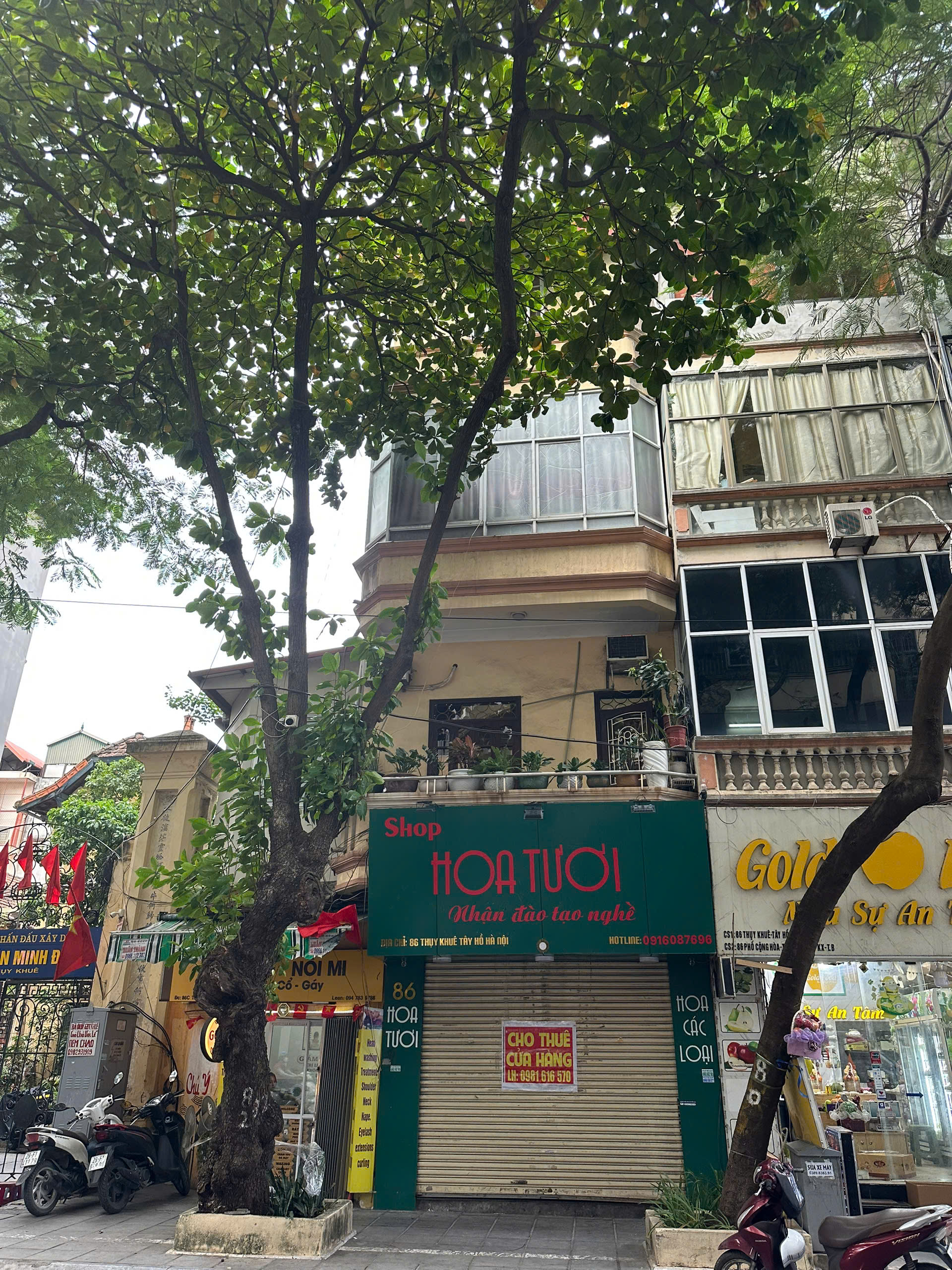 Bán nhà mặt phố Thụy Khuê 90m², mặt tiền 6m, 4 tầng, sổ vuông, giá chỉ nhỉnh 200 triệu/m²