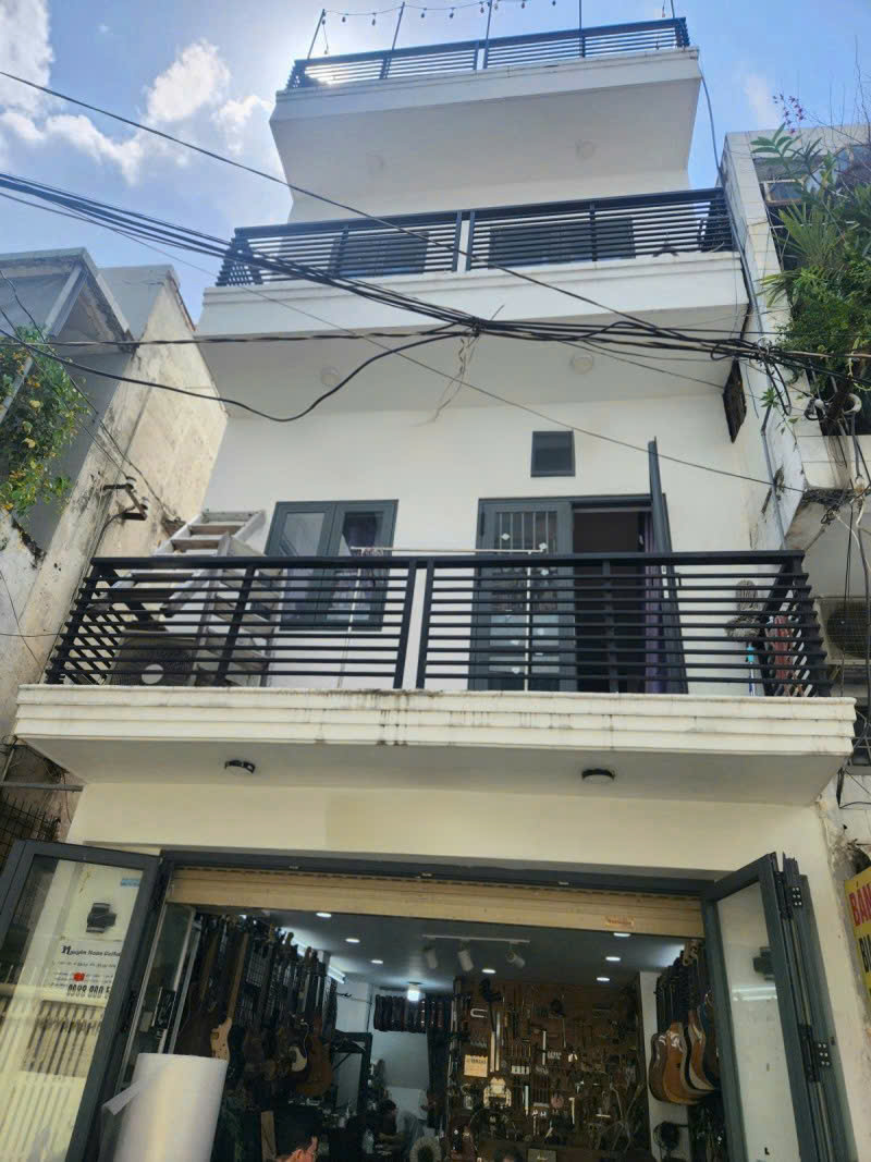 MẶT TIỀN KINH DOANH - LÊ VĂN SỸ - QUẬN 3 - 48m²(4.5m x 11.5) - 4 TẦNG - 4 PHÒNG - CHỈ 13 TỶ