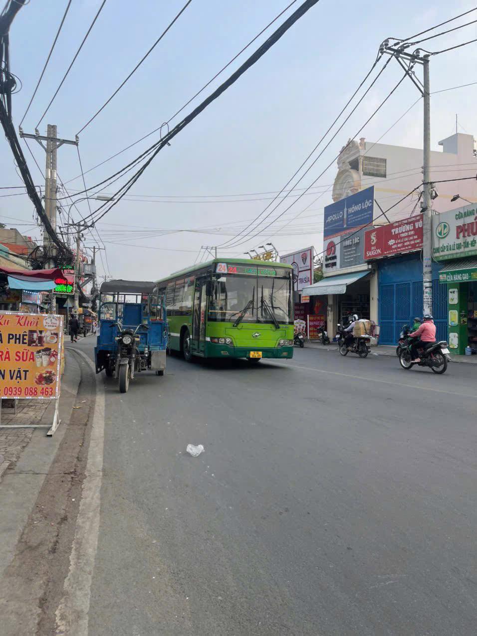 BÁN NHÀ MẶT TIỀN TRỊNH THỊ MIẾNG 6X45M THỚI TAM THÔN - HÓC MÔN