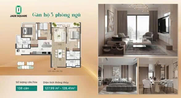 SỞ HỮU NGAY CĂN HỘ CAO CẤP ĐẸP - GIÁ TỐT - Vị Trí Đắc Địa Tại Dự Án Jade Square