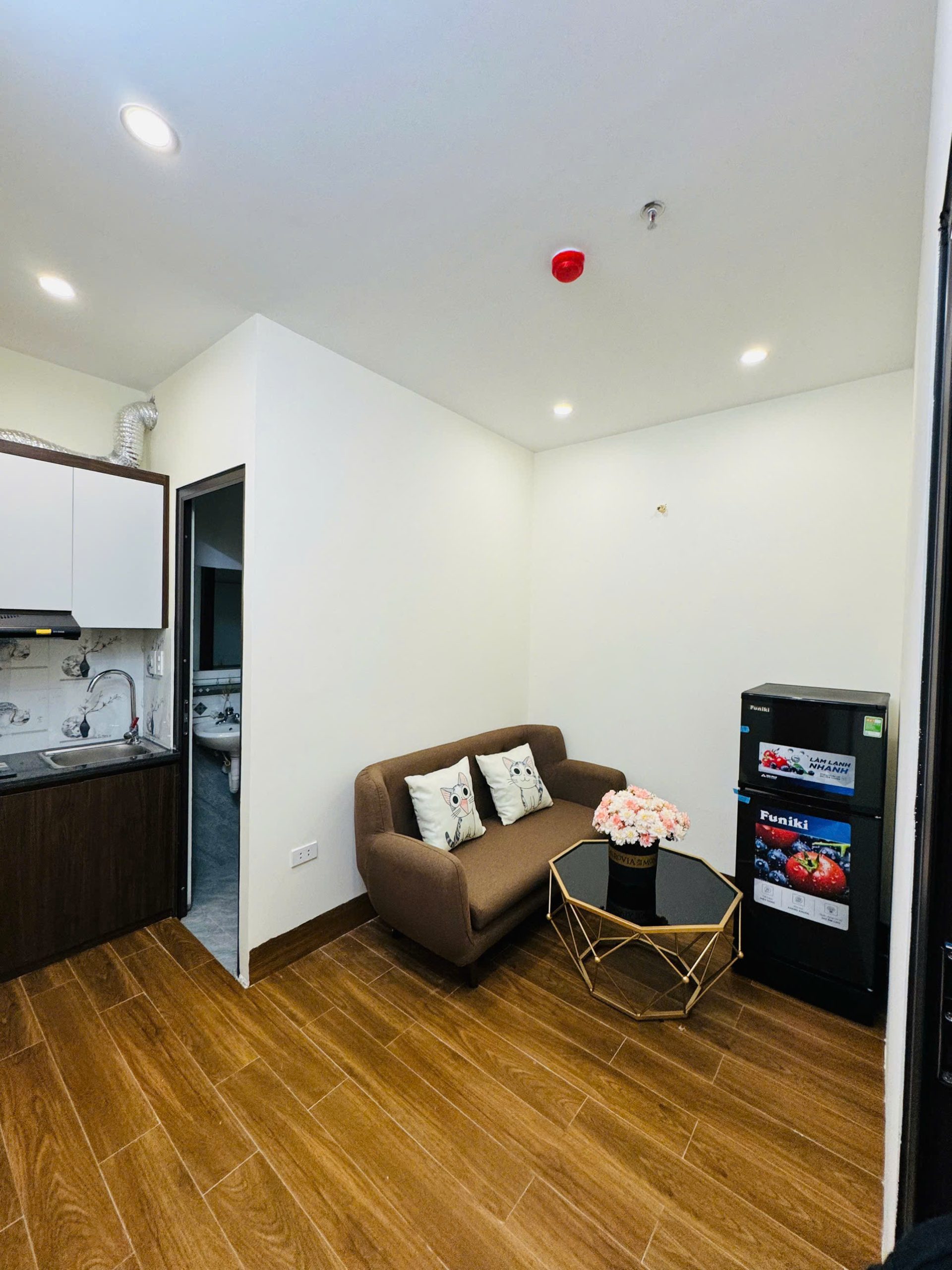 Cho thuê CCMN khép kín 1pk+1pn FULL ĐỒ thoáng đẹp tại 99 Trung Kính