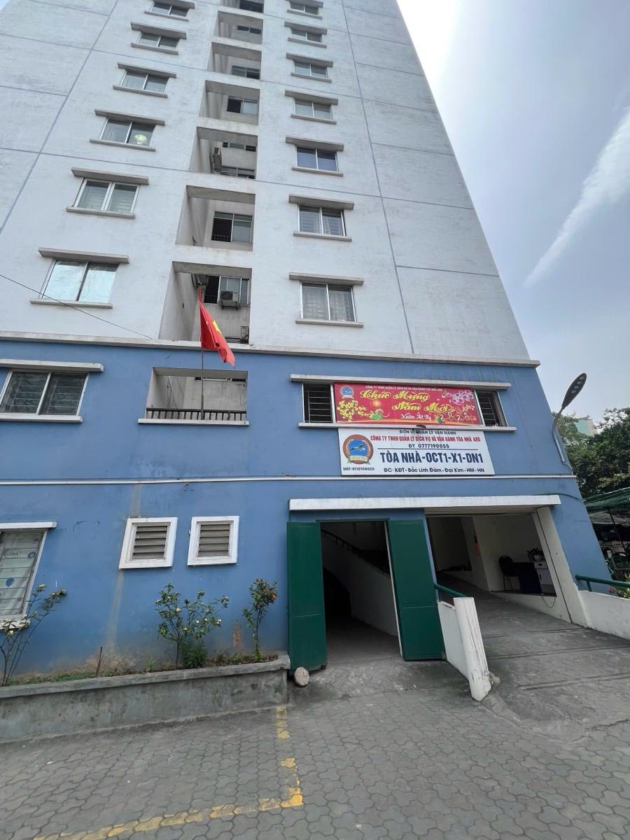 SIÊU RẺ, CHUNG CƯ X1-OCT1 Bắc Linh Đàm 48M2 2PN+WC, SĐCC, CHỈ 3 TỶ