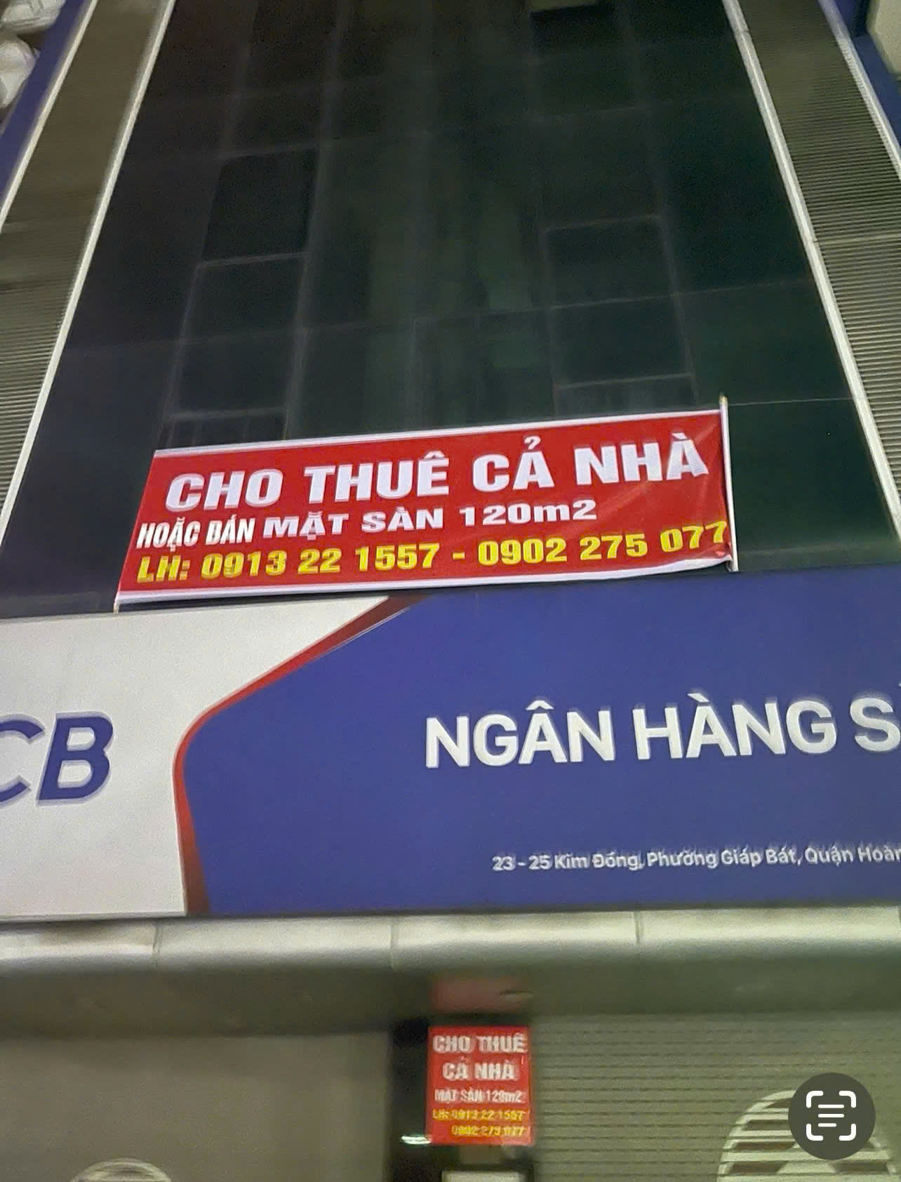 Chính chủ bán nhà mặt phố Kim Đồng – phường Tương Mai, Hoàng Mai, Hà Nội