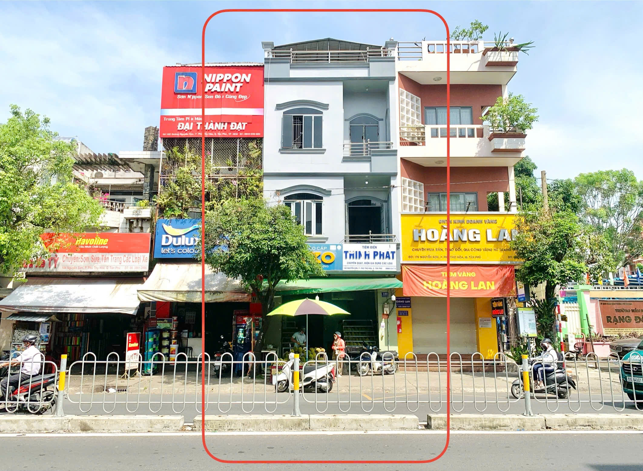 Bán gấp Mặt tiền NGUYỄN SƠN – 5.2x11m, 4 Tầng – Giá 12 tỷ TL mạnh