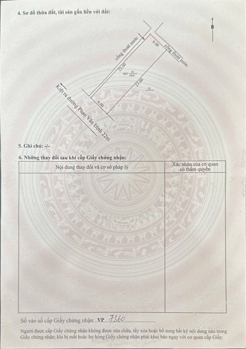 Bán đất kiệt Ô TÔ 6m K130 Phan Văn Định thông Nguyễn An Ninh