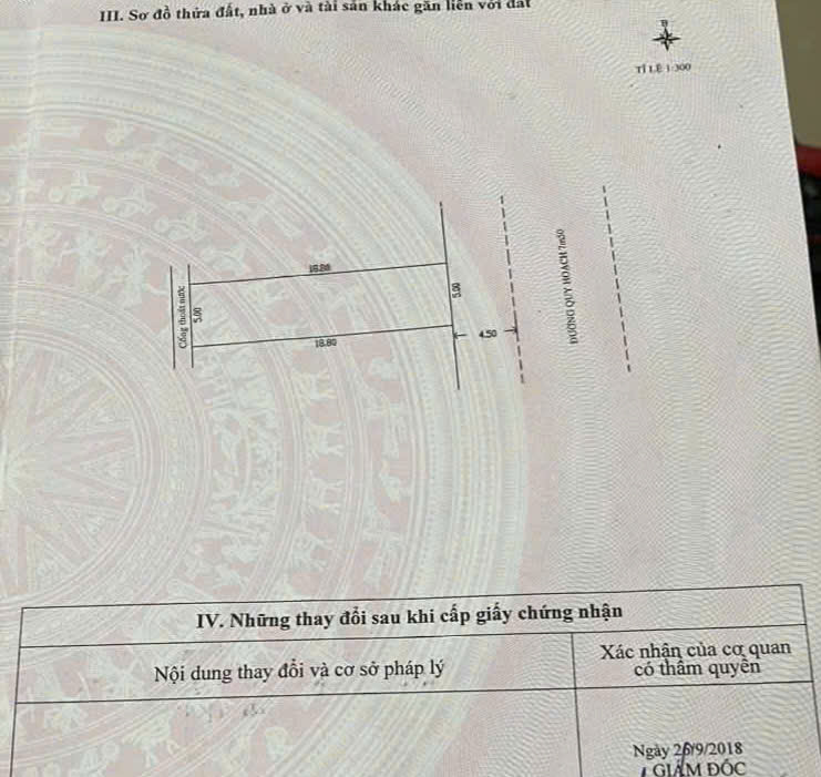 Bán đất đường Lý Triện - Gía đầu tư - Trục nằm song song Huỳnh Ngọc Huệ