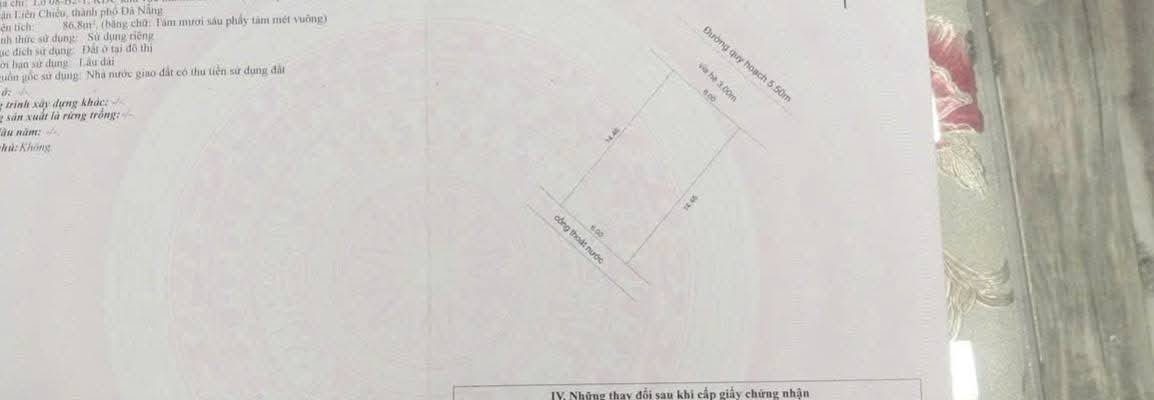 Bán đất đường Xuân Thiều 38 - J258 - Sát Phan Văn Đinh