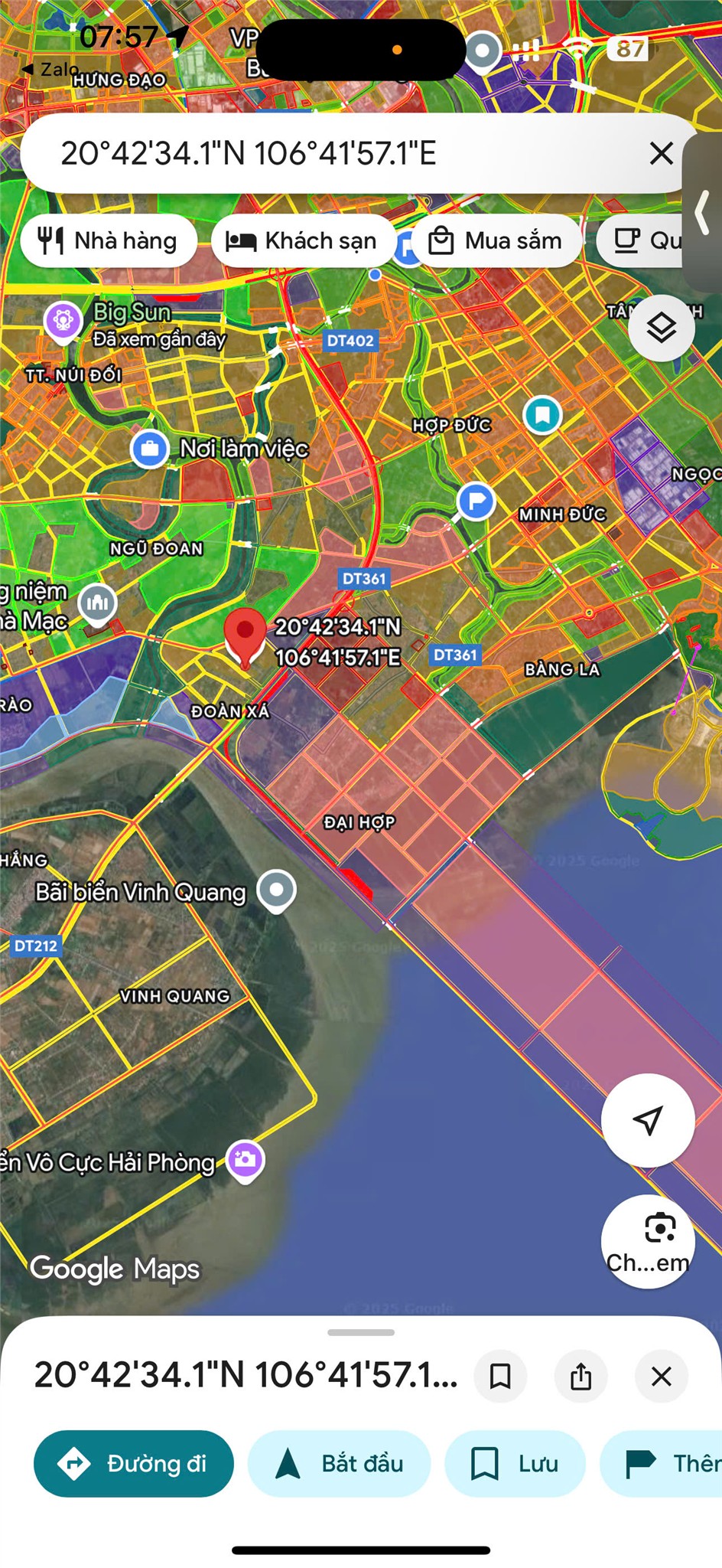 LÔ RỘNG 92.5M² + 65.4M² VƯỜN – GIÁ 1.8XX TỶ – ĐƯỜNG 5M ĐOÀN XÁ ZALO 0567 222 555