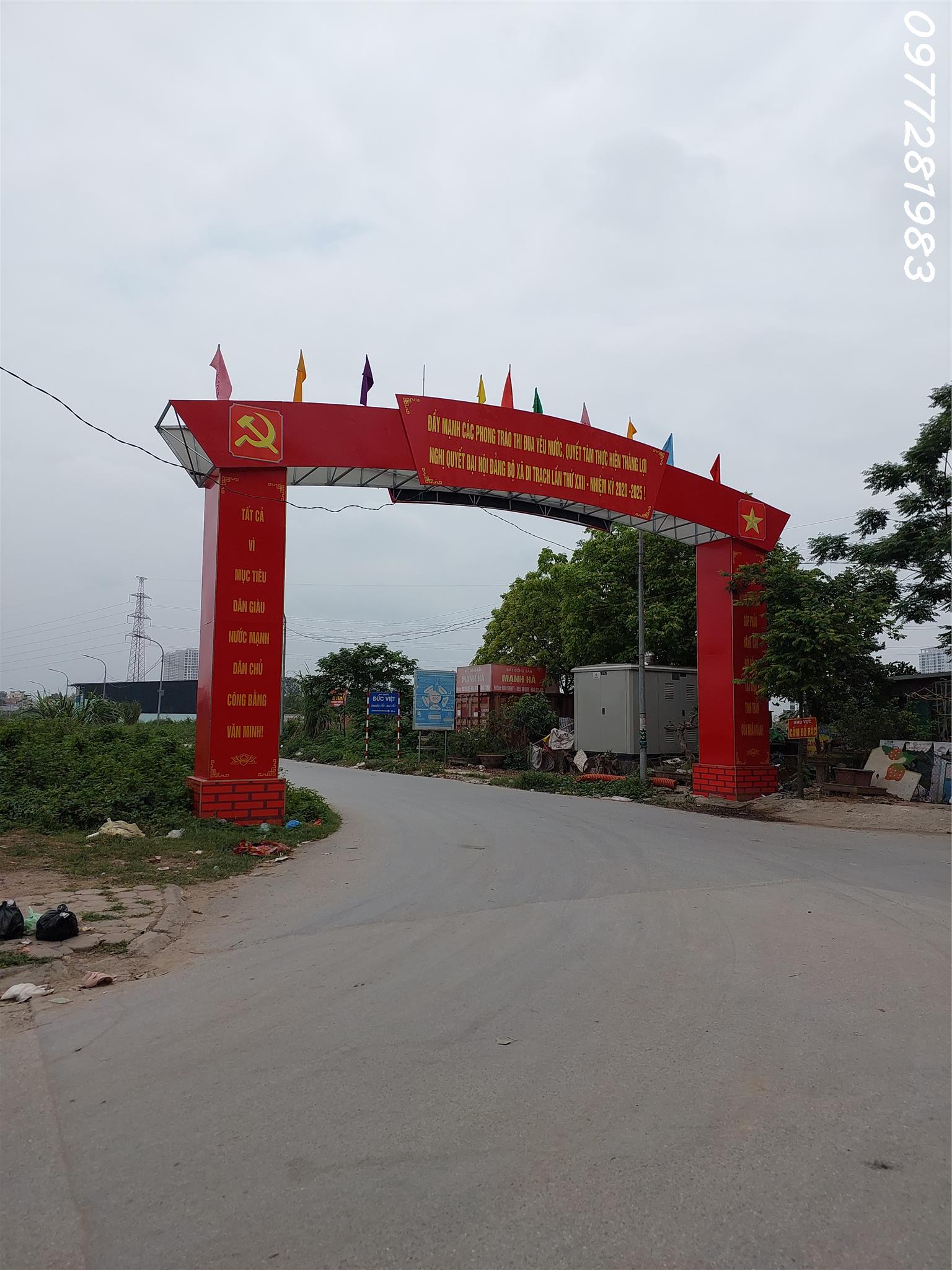 ĐẤT DI TRẠCH 66M – MT 5.25 – Ô TÔ VÀO