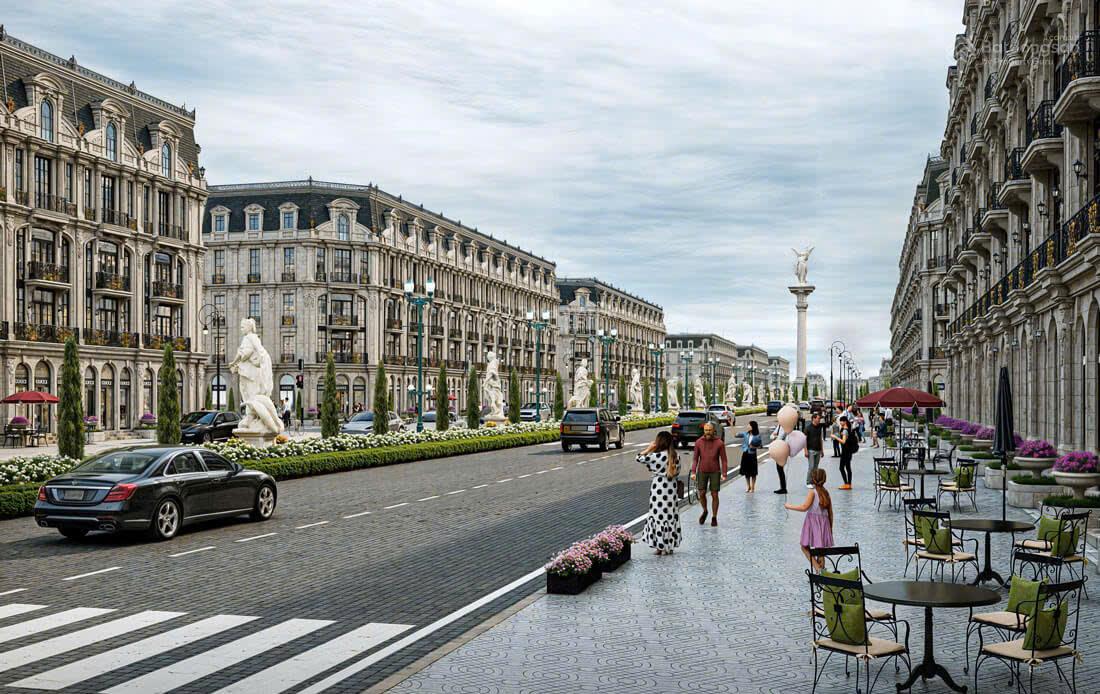 NHÀ PHỐ MẶT ĐƯỜNG 50M NỐI HOÀNG QUỐC VIỆT KÉO DÀI GIÁ CHỈ 39.7 TỶ LH: 0931982626