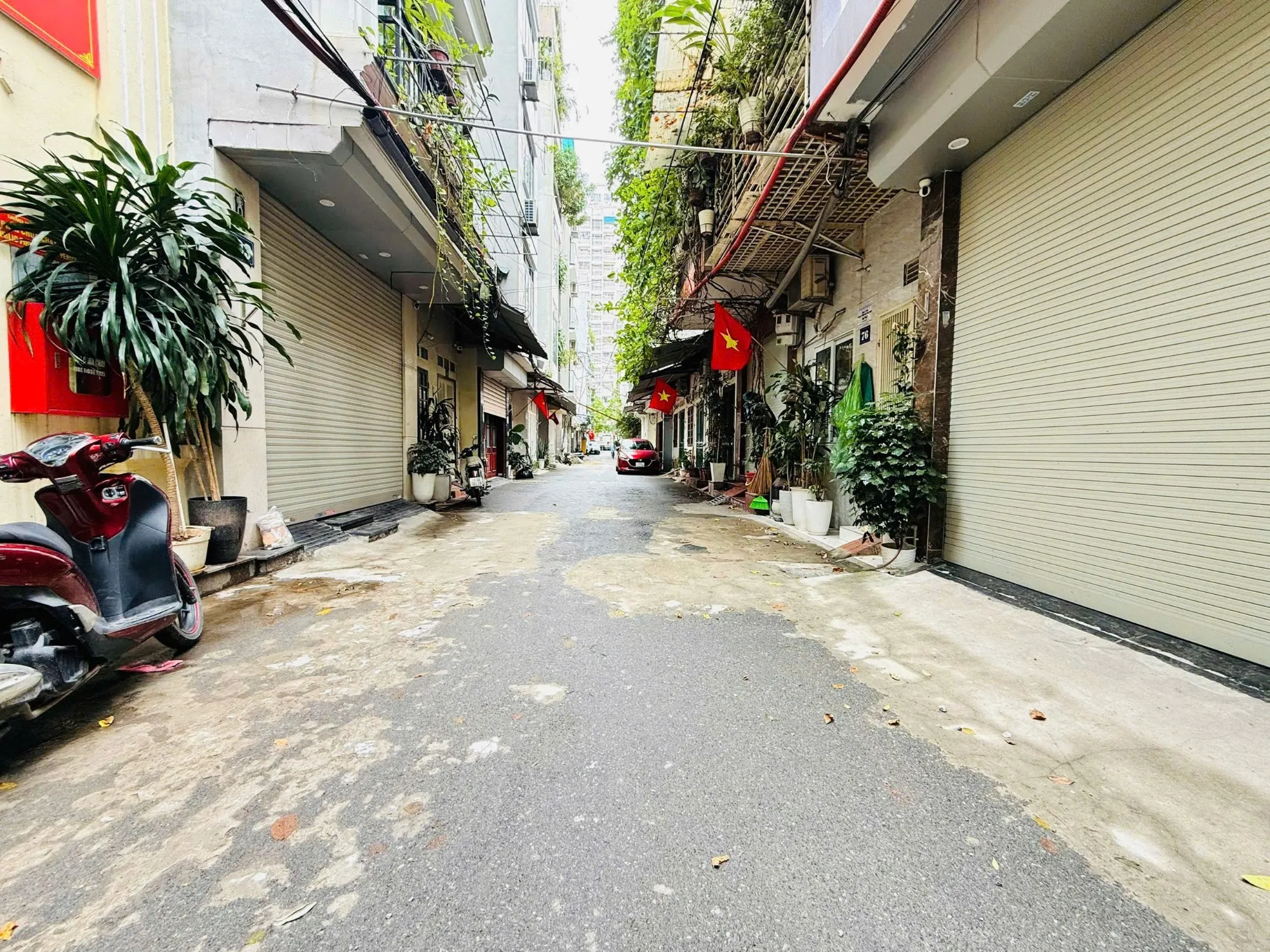 PHÂN LÔ CÙ CHÍNH LAN 2 ÔTÔ THANG MÁY KDVP NGÕ THÔNG 58M 6 TẦNG NHỈNH 23 TỶ