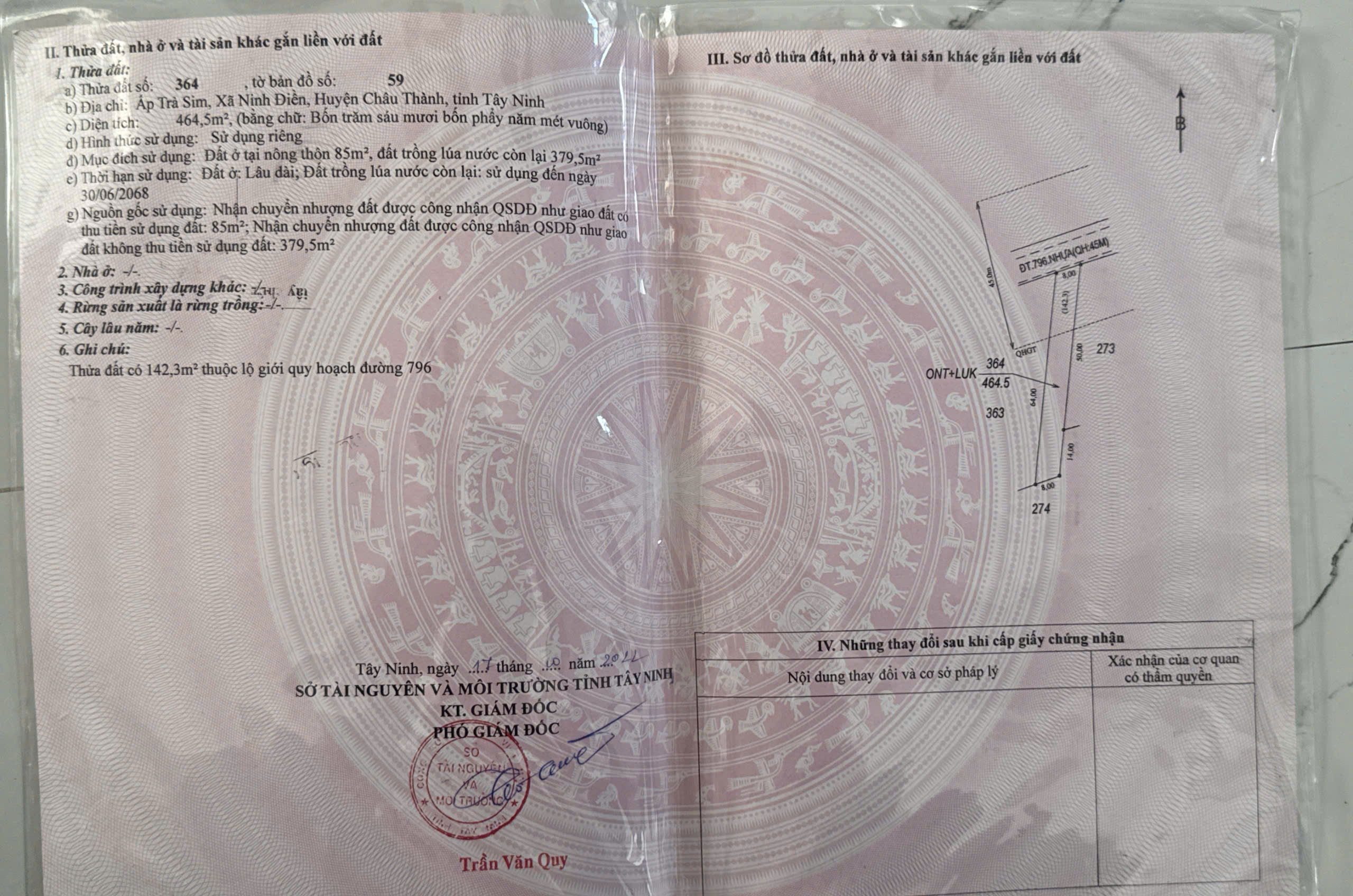 Bán Đất Chính Chủ Ấp Trà Sim, Xã Ninh Điền, Châu Thành, Tây Ninh - Giá Tốt Đầu Tư