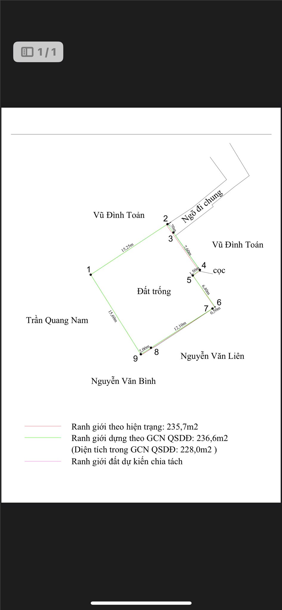 GIÁ HIẾM ĐƯƠNG THẮNG NGŨ ĐOAN – LÔ RỘNG 228M², THÍCH HỢP CHIA LÔ – ZALO 0567 222 555