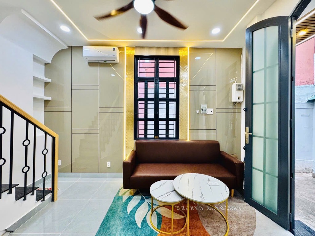 BÁN NHÀ SÁT MT GẦN NGÃ TƯ PHÚ NHUẬN, 4 TẦNG, 19M2 (4X5) 3PN 4WC - 4.85 TỶ