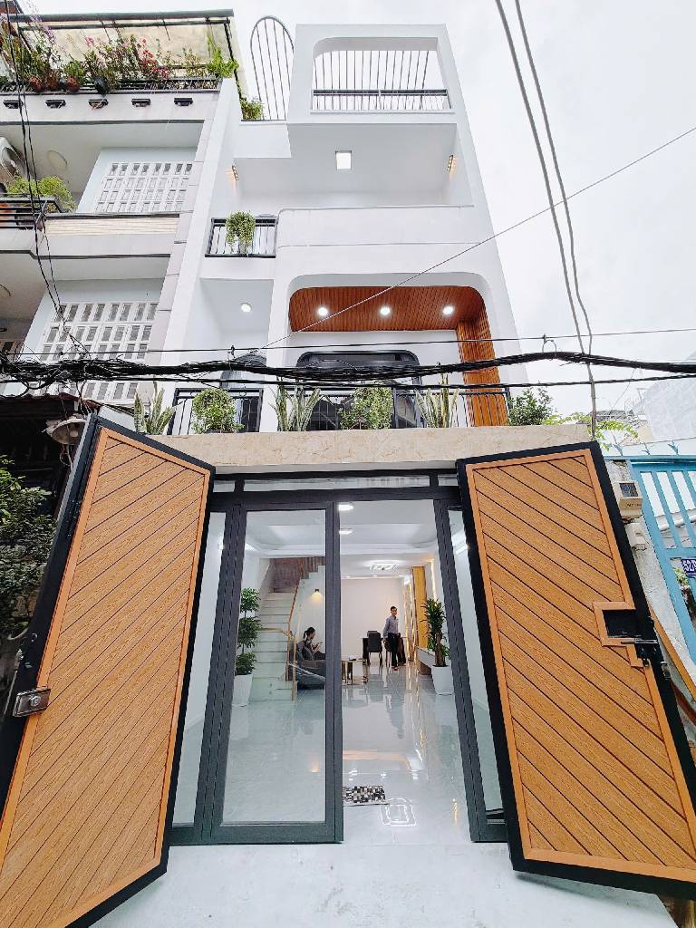 HIẾM CÓ! NHÀ 4 TẦNG – XE HƠI NGỦ TRONG NHÀ – KỀ PHÚ MỸ HƯNG