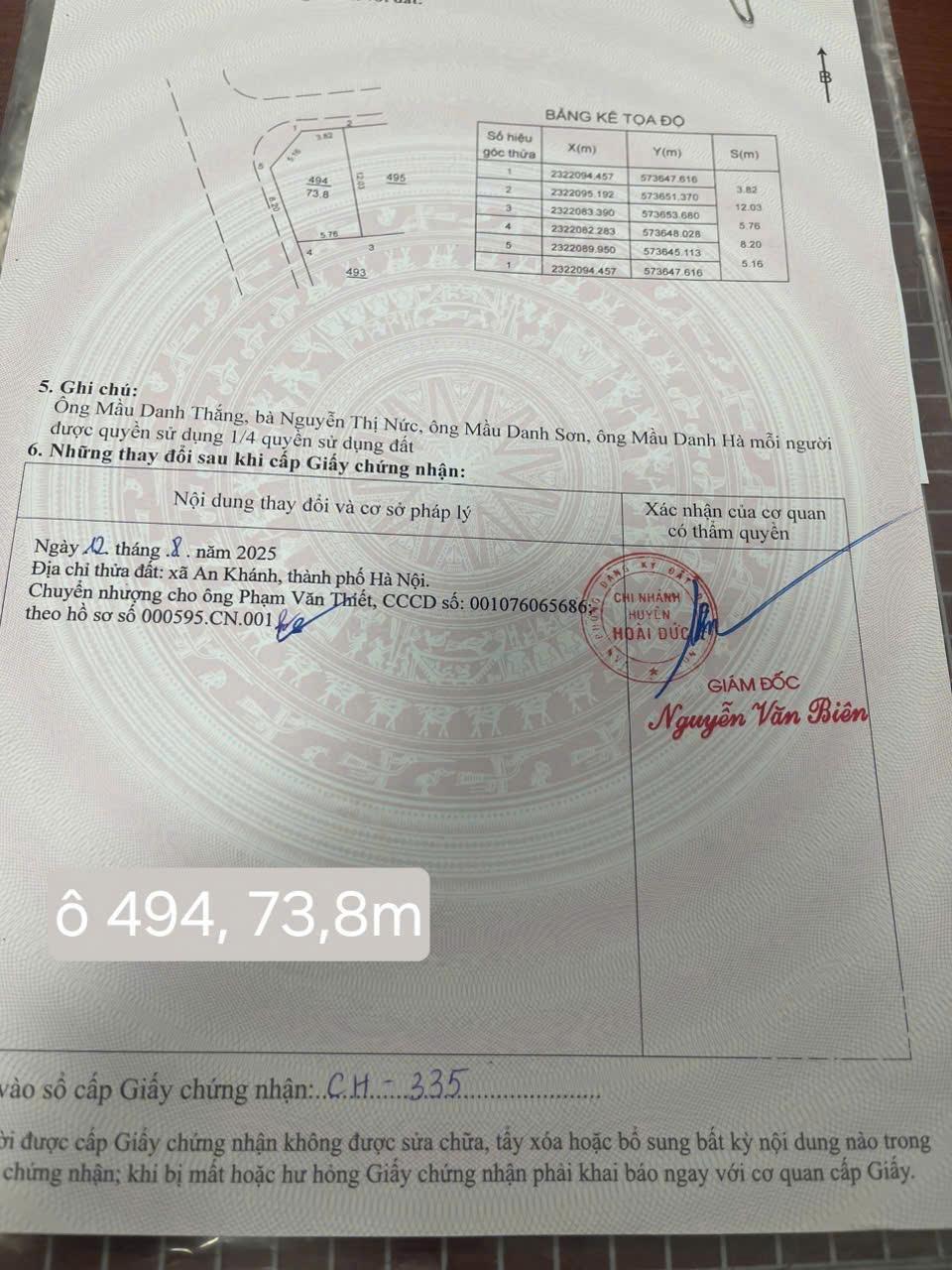 ĐẤT ĐẸP - GIÁ TỐT - Vị Trí Đắc Địa Tại Xã An Thượng, Huyện Hoài Đức, Hà Nội