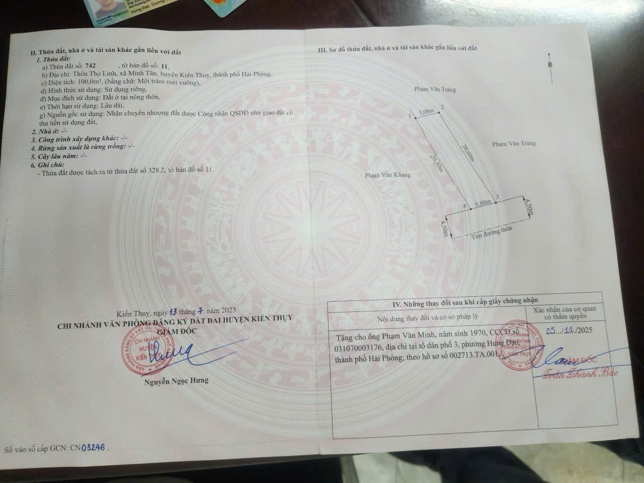 Lô 100m² trục thôn Minh Tân – mặt đường 8m, gần GA – giá hiếm 2,5x tỷ ZALO 0567 222 555