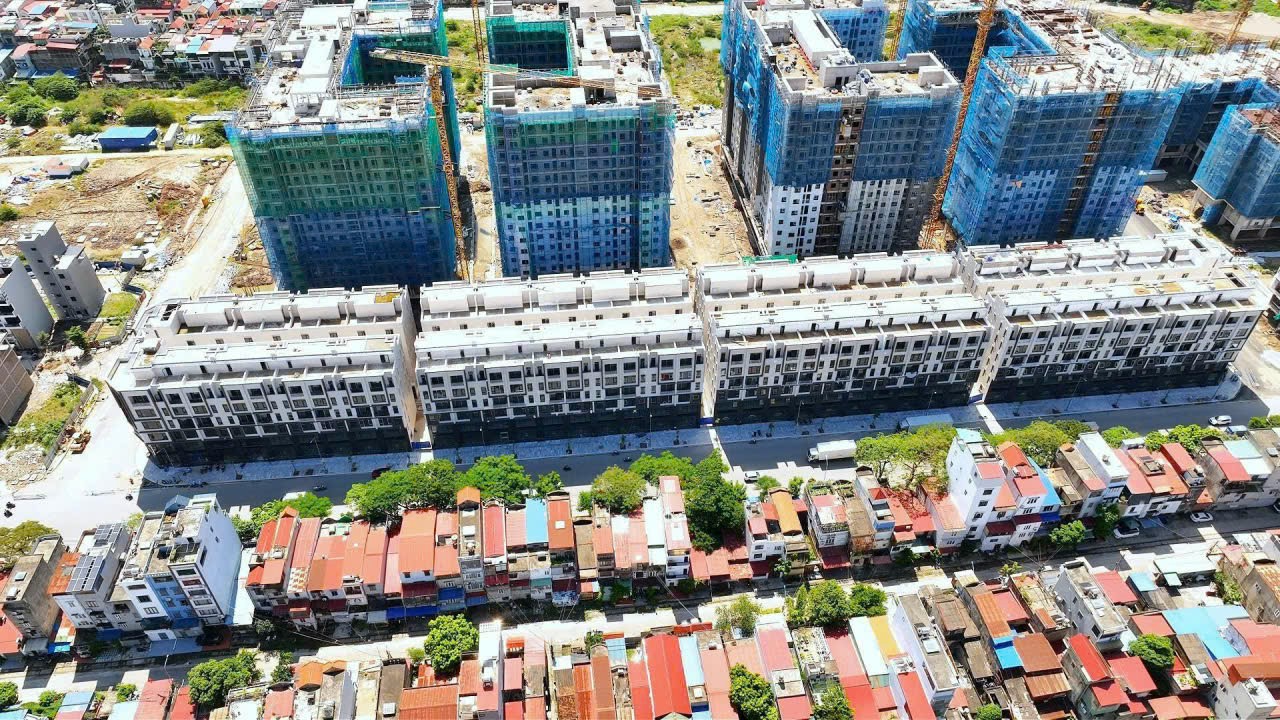 Shophouse 7 tầng mặt phố sổ lâu dài tiếp giáp 10 tòa chung cư nội khu nhận nhà ngay, ngân hàng hỗ trợ vay 70% giá trị, cho thuê sinh lời tức khắc