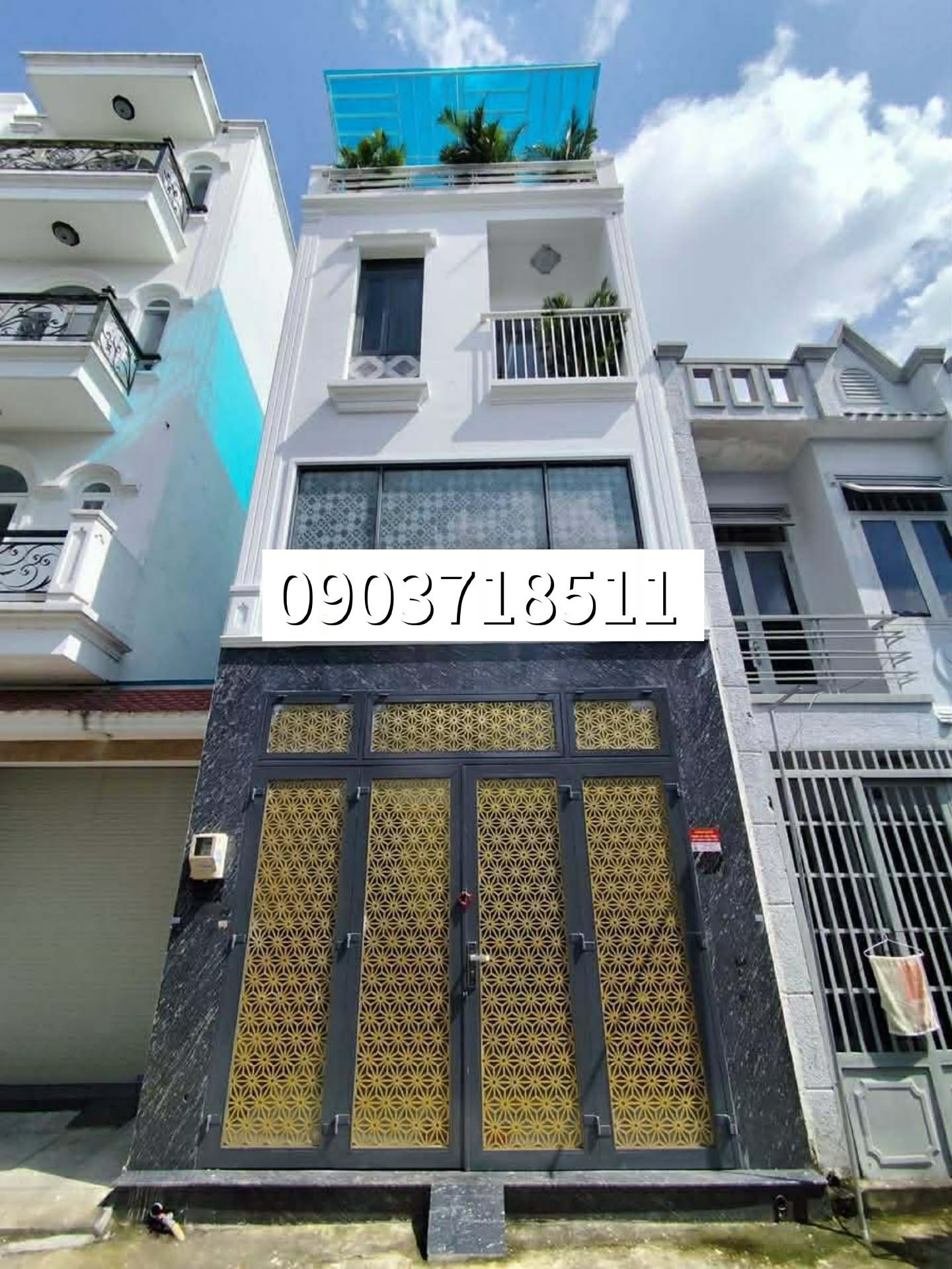 ĐẲNG CẤP NHÀ PHỐ 4 TẦNG BTCT Ô TÔ NGỦ TRONG NHÀ, FULL NỘI THẤT. GẦN CHỢ ĐÔNG QUANG HIẾP THÀNH Q12