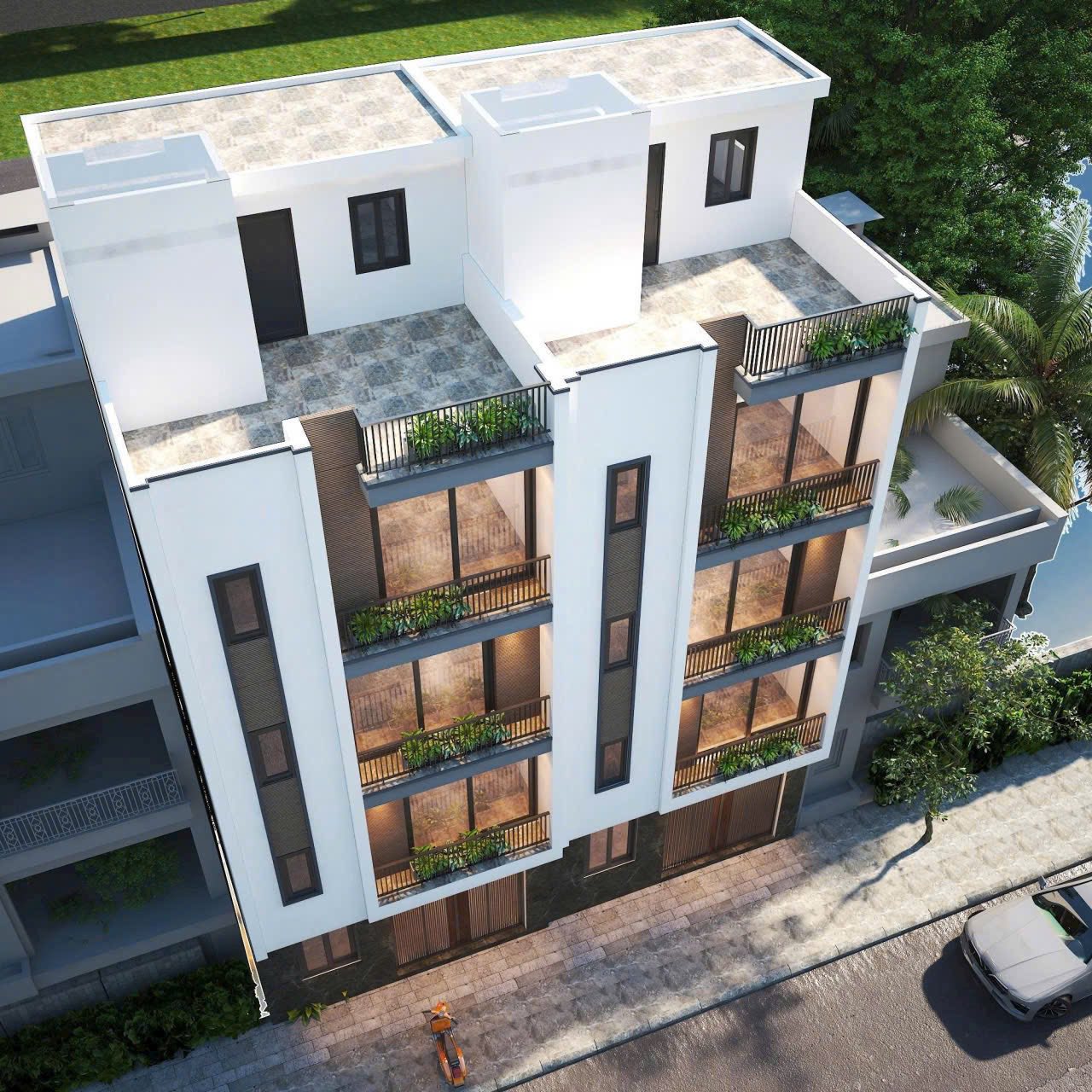 VIỆT HƯNG LONG BIÊN 41M2, 5T THANG MÁY, FULL ĐỒ HÀNG XÓM VINHOMES RIVERSIDE