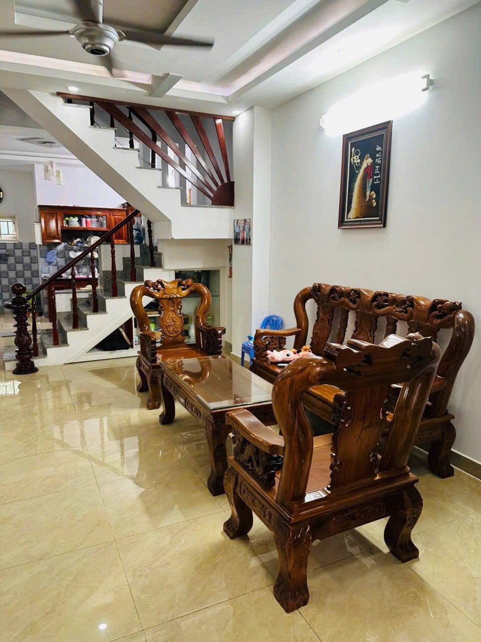 NHÀ ĐẸP CHỢ CẦU ĐỒNG GIÁP GÒ VẤP 4.3X15M, NỘI THẤT ĐẸP