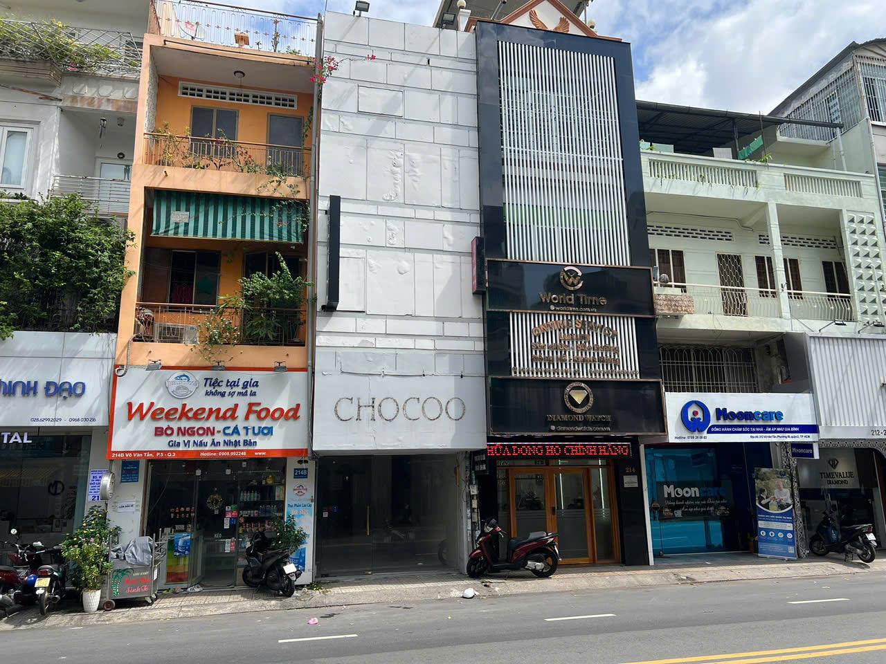 Cho thuê/ bán nhà nguyên căn trung tâm quận 3-Võ Văn Tần ( đoạn 2 chiều) vị trí vàng kinh doanh mọi ngành nghề