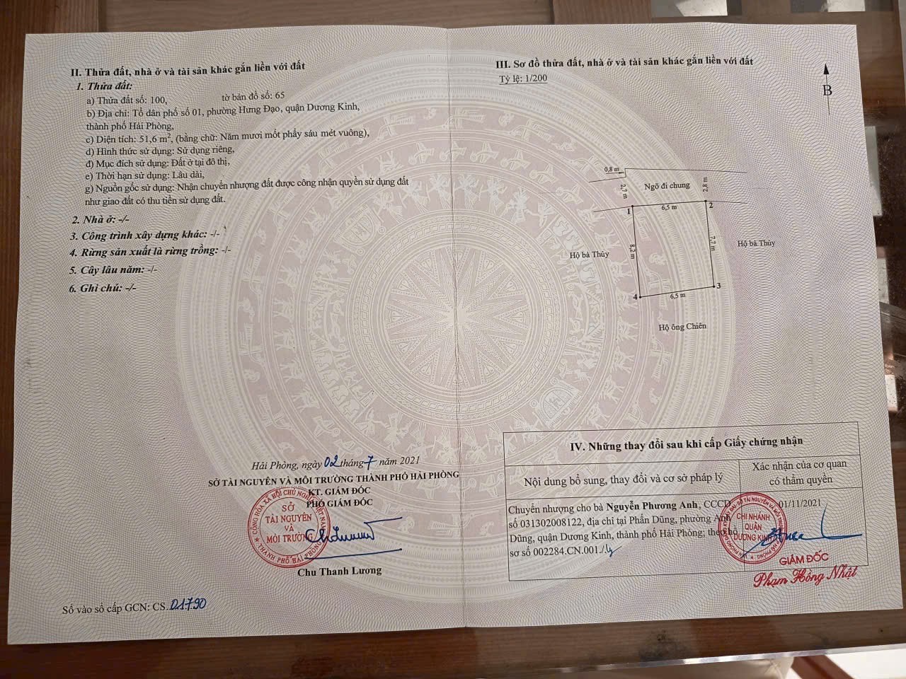 Lô đất mặt ngõ ô tô Mạc Đăng Doanh – Hưng Đạo, giá hiếm 8xx triệu! ZALO 0567 222 555