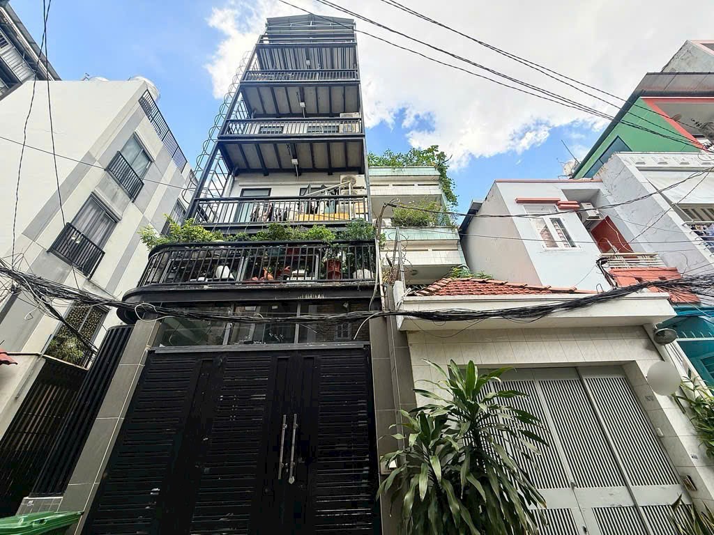 Cần bán toà CHDV Phan Đăng Lưu, P.3, 4.3x16m, 6 tấm, 14p full NT, 16.5 tỷ, TL