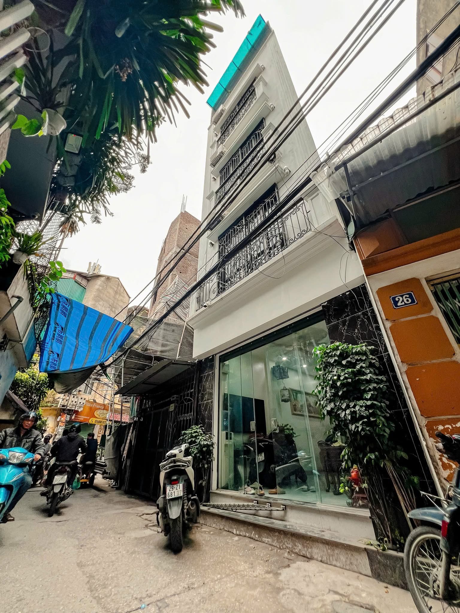 BÁN NHÀ MẶT NGÕ 281 TRƯƠNG ĐỊNH HOÀNG MAI - 31M 5T MT 4.1M - MẶT NGÕ THÔNG KINH DOANH TẤP NẬP NHÀ ĐẸP Ở SƯỚNG