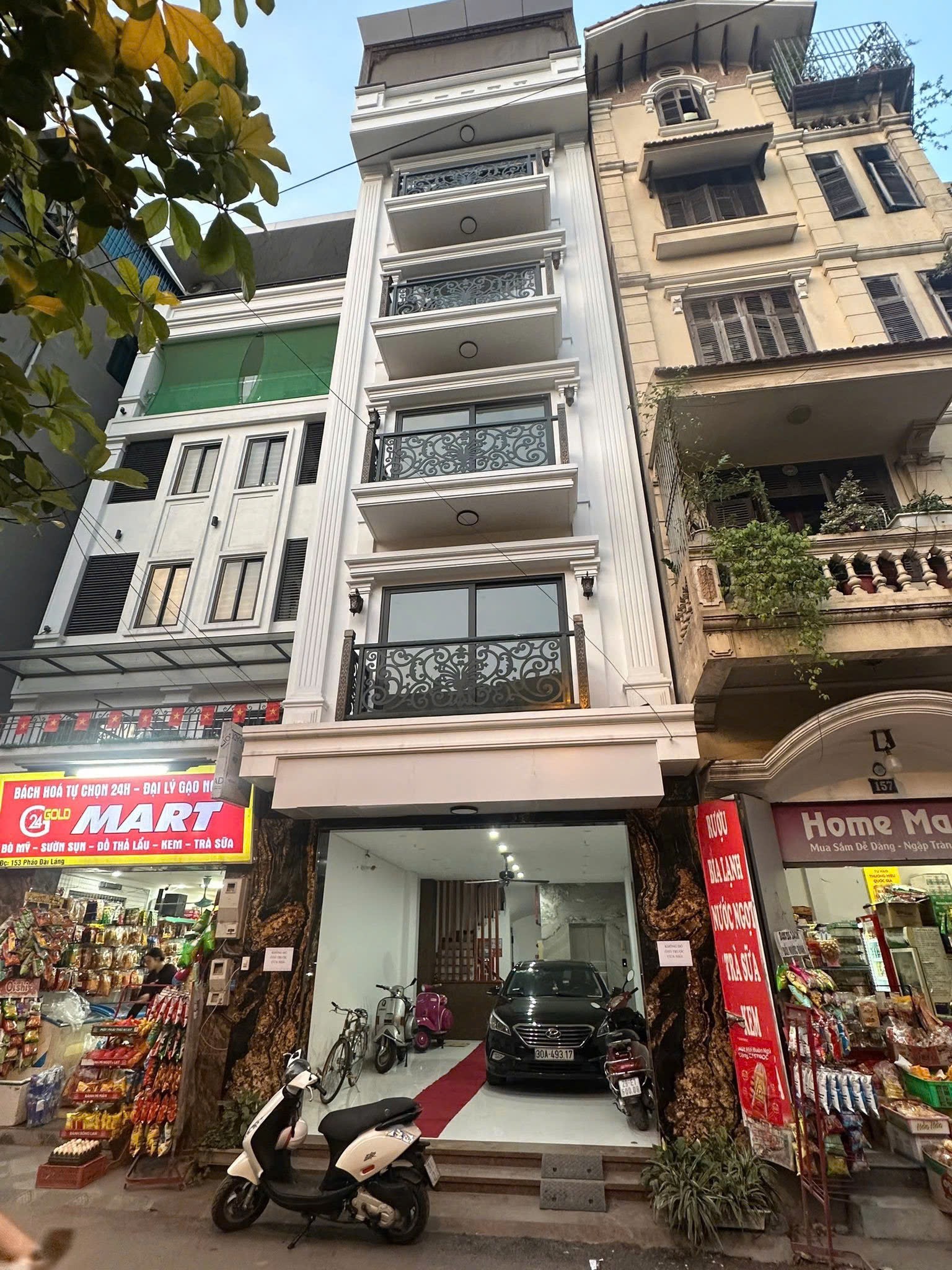 Cho thuê tầng 1,2,3 nhà số 155 Pháo Đài Láng, Đống Đa, Hà Nội