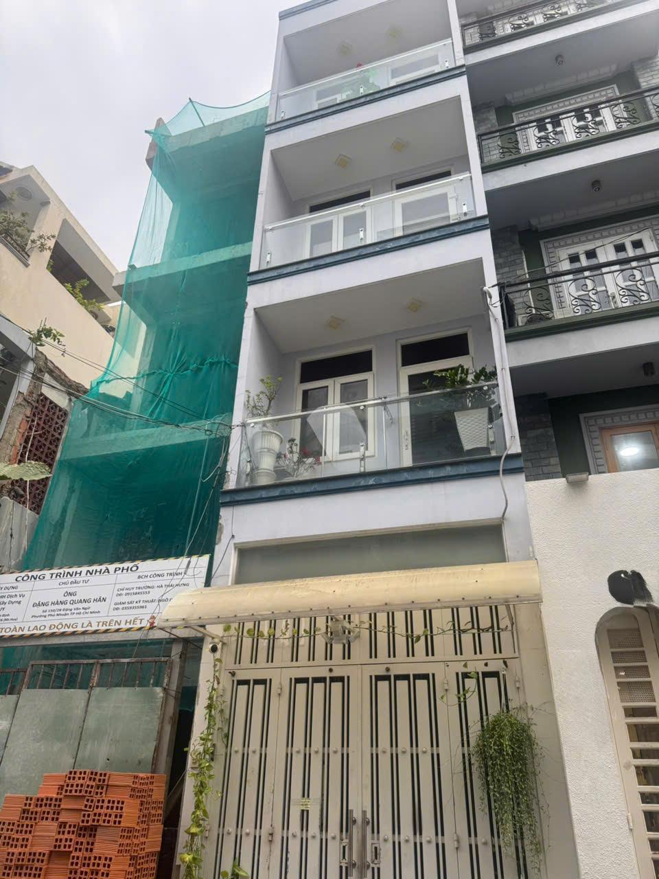 **Bán nhà hxh Đặng Văn Sâm** p2, quận Tân Bình; 6,5 x 15m - 4 tầng