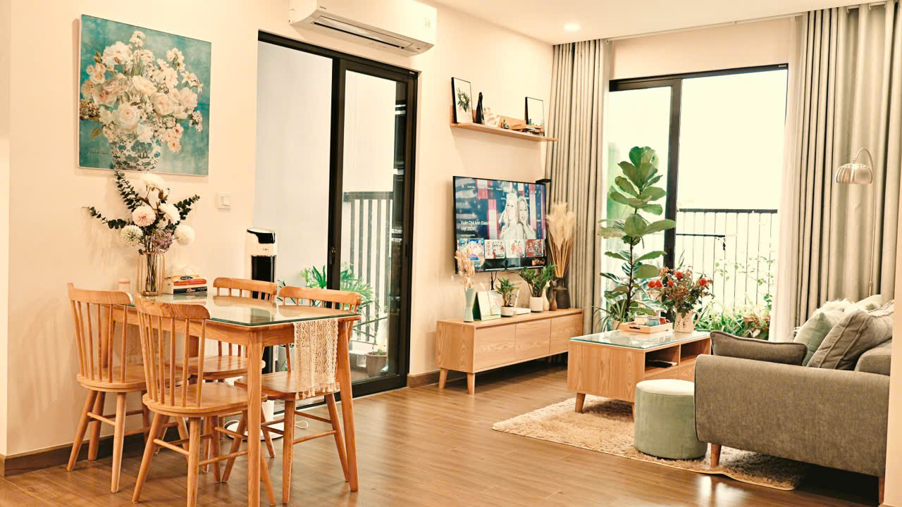 Chính chủ cho thuê dài hạn căn hộ diện tích 67m2, 2 ngủ 2 vệ sinh toà S2- Sky Oasis, Ecopark