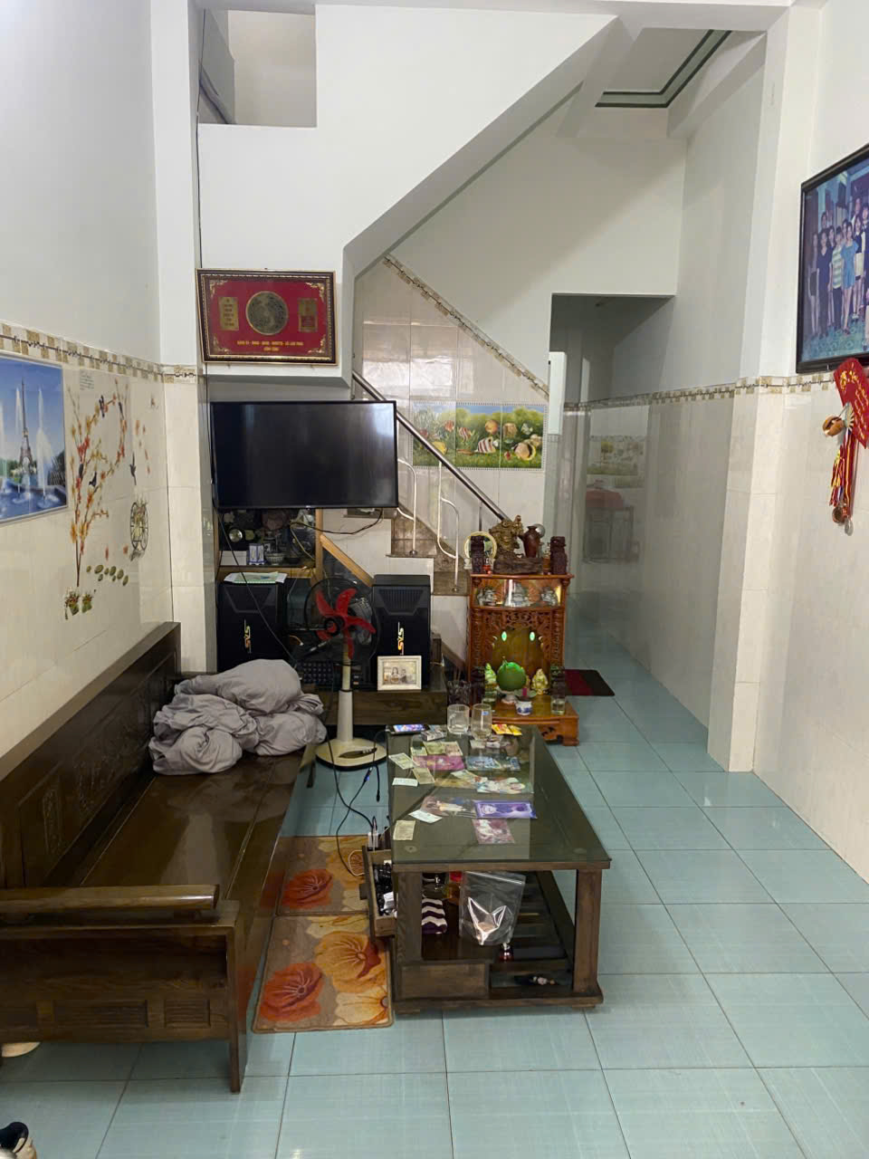 BÁN NHÀ TDC HÒN RỚ 1 – MẶT TIỀN ĐƯỜNG BÙI XUÂN THÁI - Diện tích: 42m² — Ngang: 3m - Kết cấu: 1 trệt 1 lầu, gồm 3