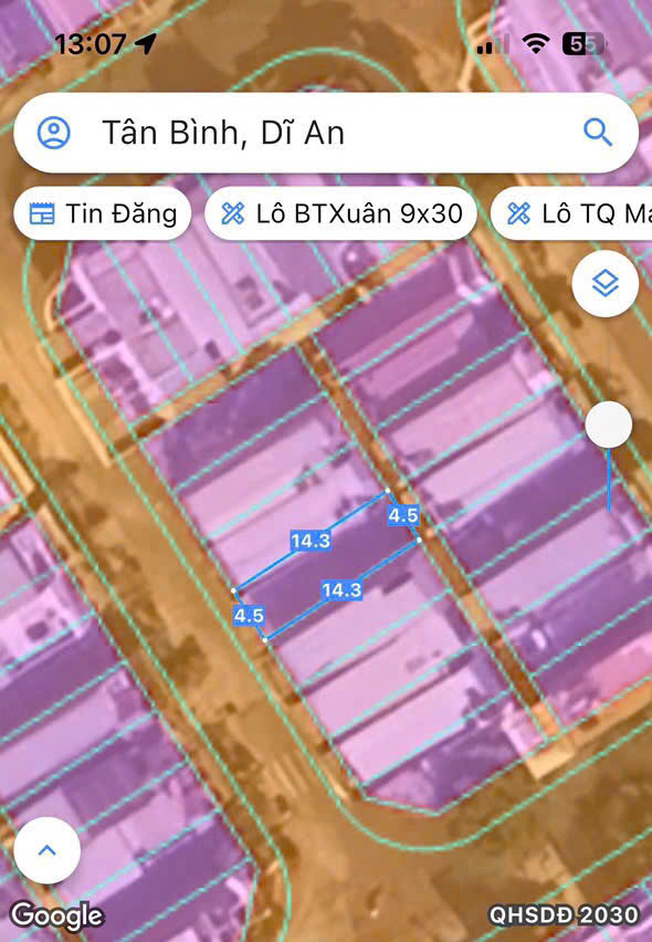 Lô Đất Đẹp Trung Tâm Tân Đông Hiệp – KDC Lê Phong, Đường D2, Giá Chỉ 2,9 Tỷ