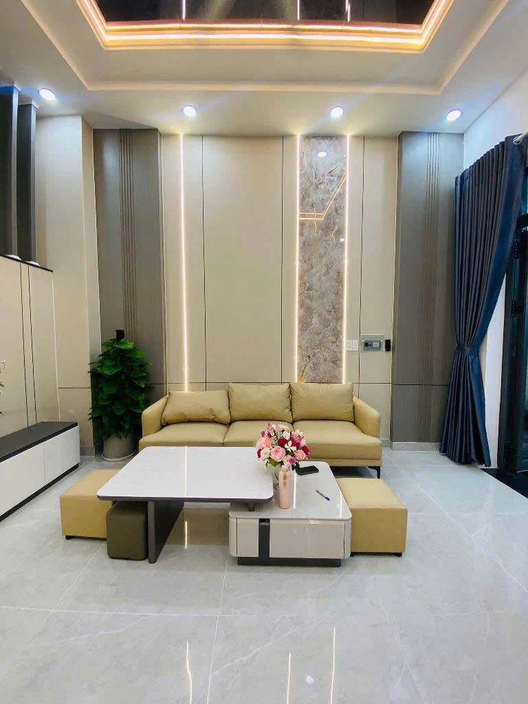 NHÀ HẺM 4M TRẦN THỊ TRỌNG - GẦN NHÀ GA T3 - 3 TẦNG - 50M2 - (4x13) FULL NỘI THẤT - GIÁ CHỈ 6.38 TỶ TL.