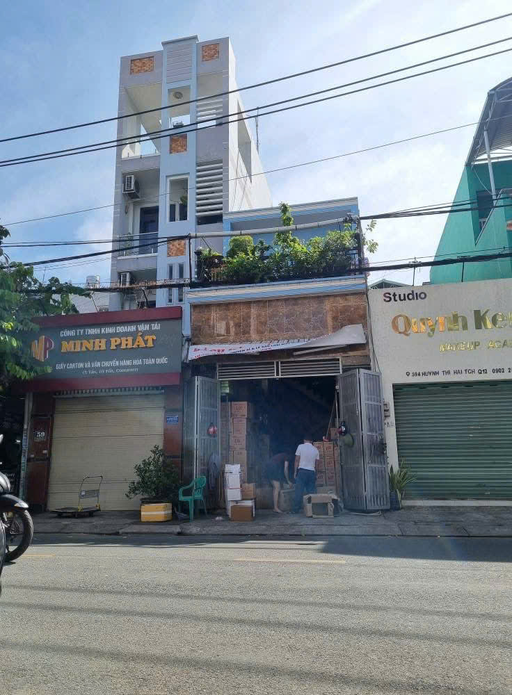 Nhà 4 tấm (4x18) Mặt Tiền Huỳnh Thị Hai, Tân Chánh Hiệp, Quận 12 Giá chỉ 7.8T