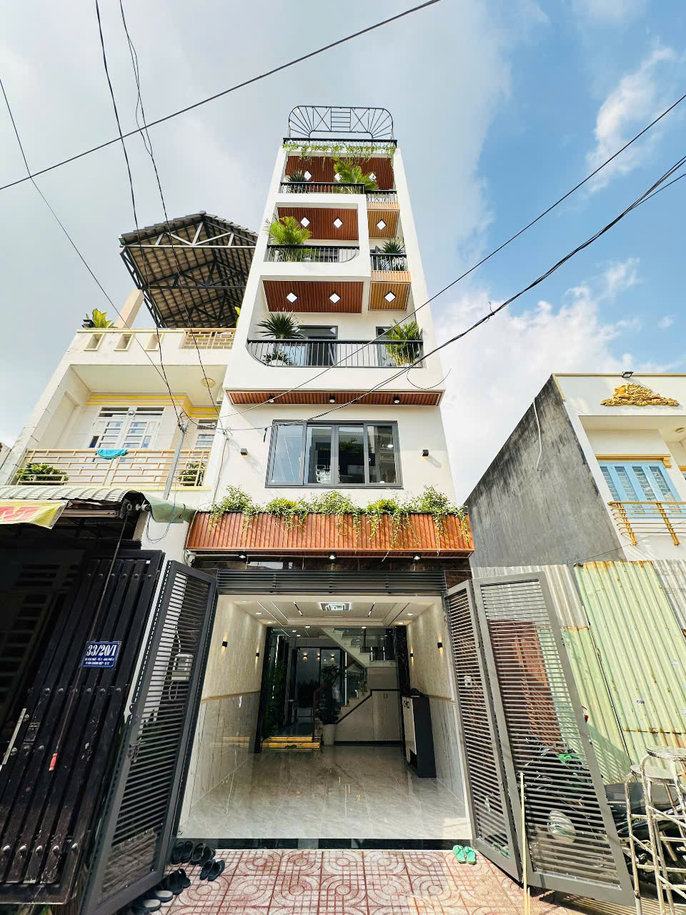 Nhà Phố Xây Mới 5 Tầng (4x20) Hẻm 6m thông Bùi Văn Ngữ, Tân Chánh Hiệp, Q12