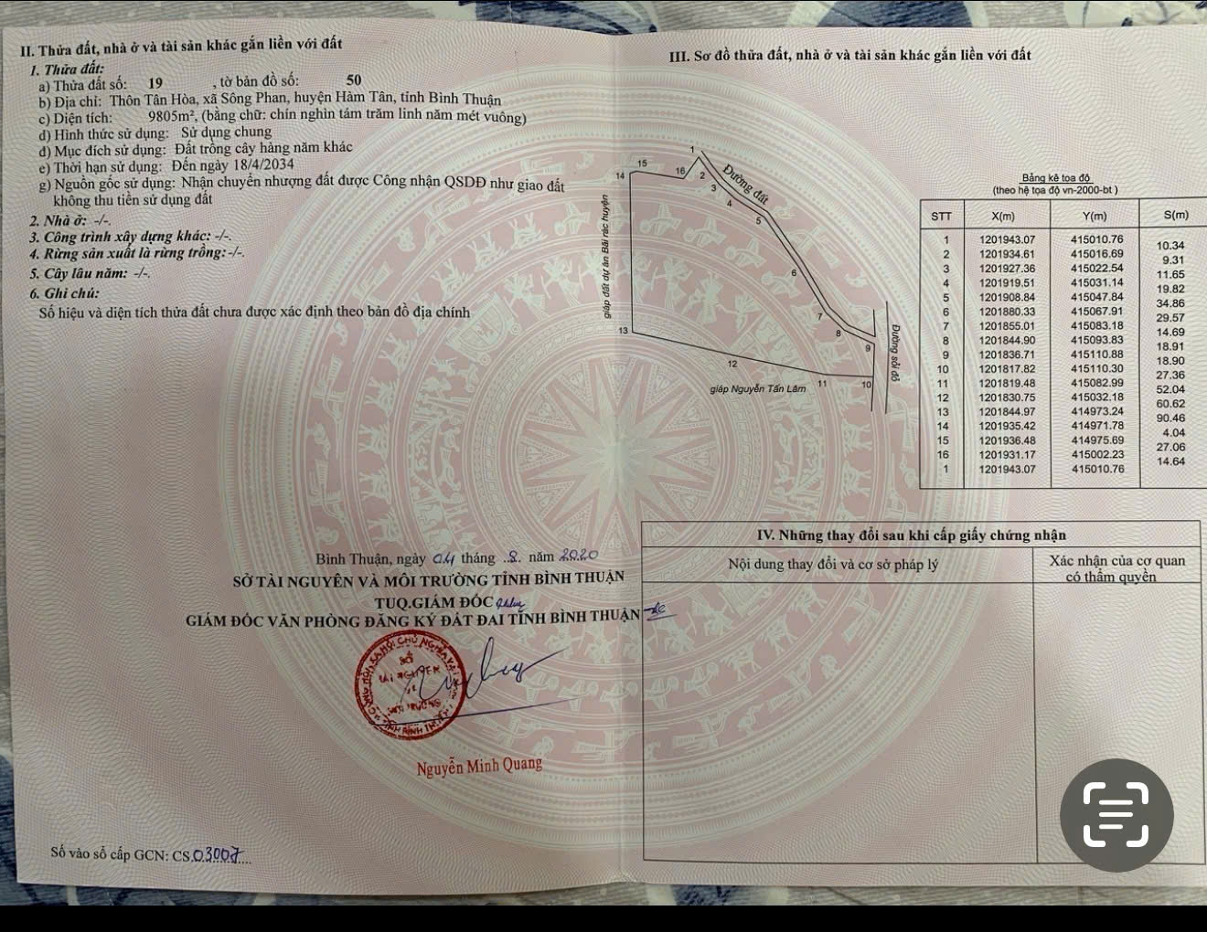 Chính chủ bán đất mặt tiền đẹp gần cao tốc Dầu Giây - Phan Thiết