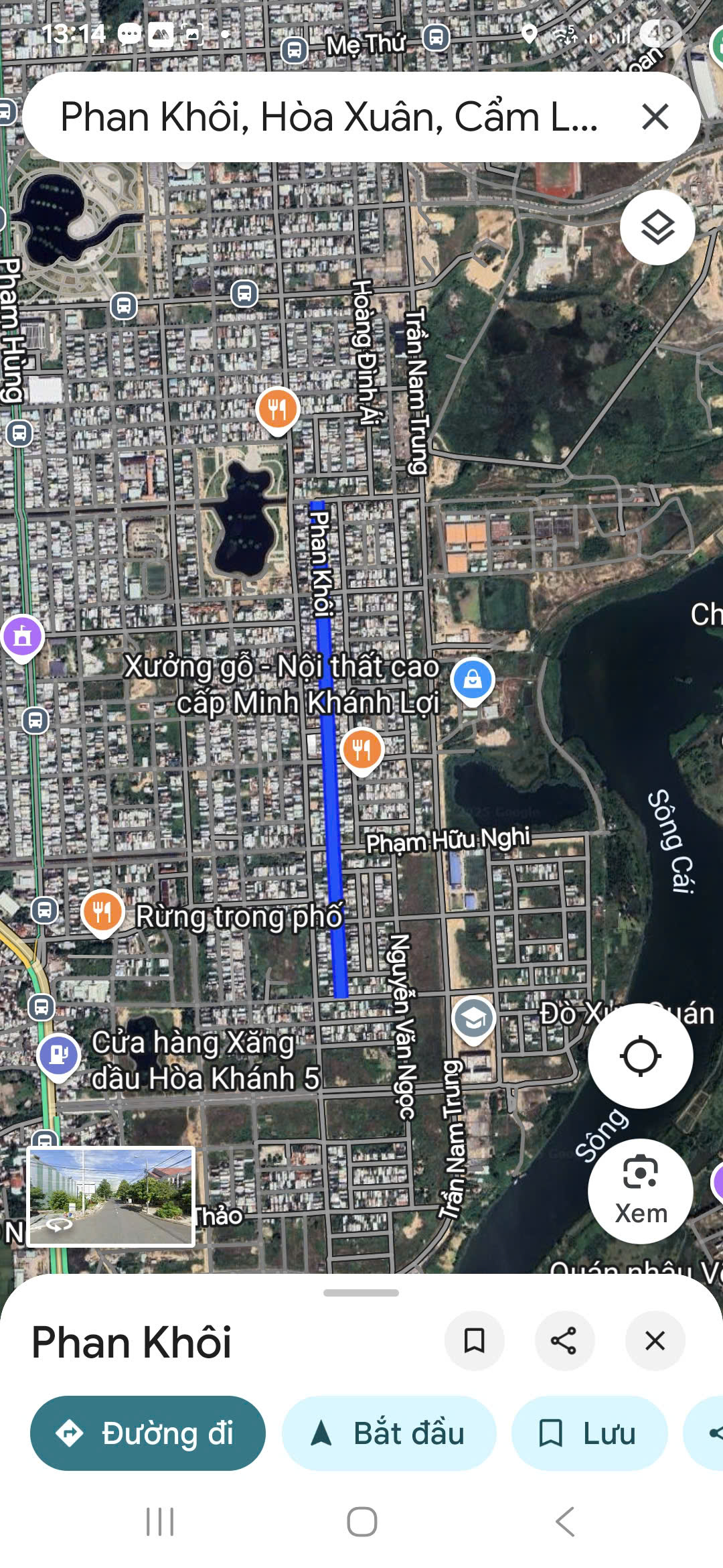 Bán cặp đất số 31-33 đường Phan Khôi (đường 7.5m) Phường Hòa Xuân quận Cẩm Lệ, Thành Phố Đà Nẵng Giá rẻ , vỉa hè