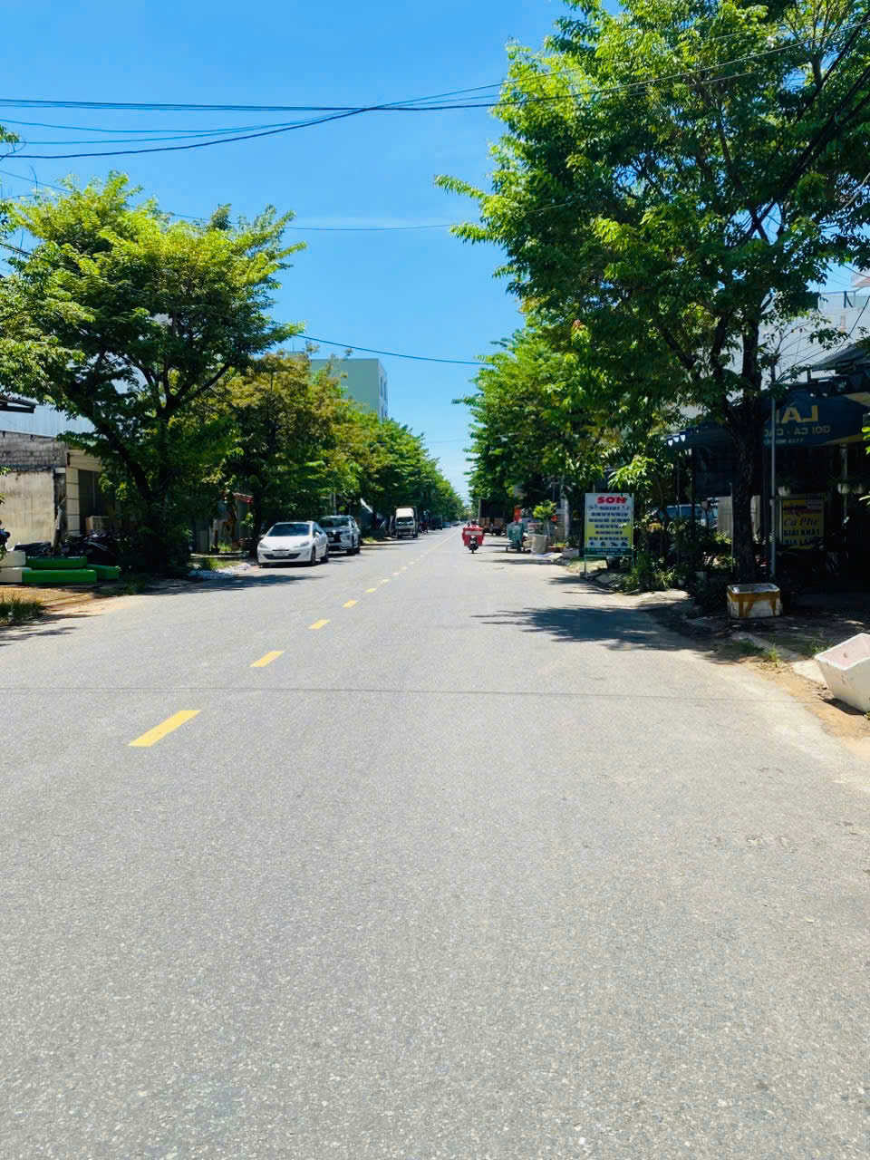 Chào b. án đất 4 lô liền kề BÙI TẤN DIÊN Hòa An, Cẩm Lệ, Đà Nẵng Giá: 19 tỷ Đường 10.5m.lề 5m