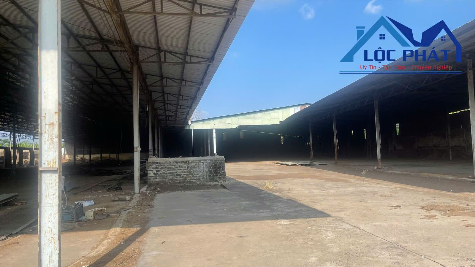 Cho thuê xưởng 5500m2 xã Quang Trung, huyện Thống Nhất Đồng Nai 150tr