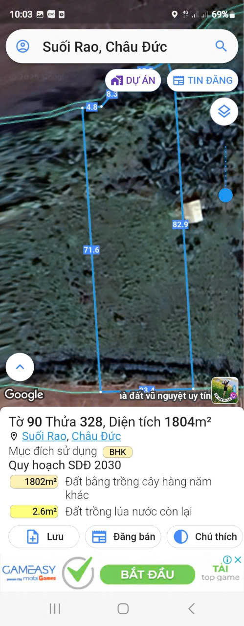 BÁN NHANH 12.900m² ĐẤT VƯỜN NGHỈ DƯỠNG – SUỐI RAO - TP.HCM BÁN BẰNG GIÁ NGÂN HÀNG