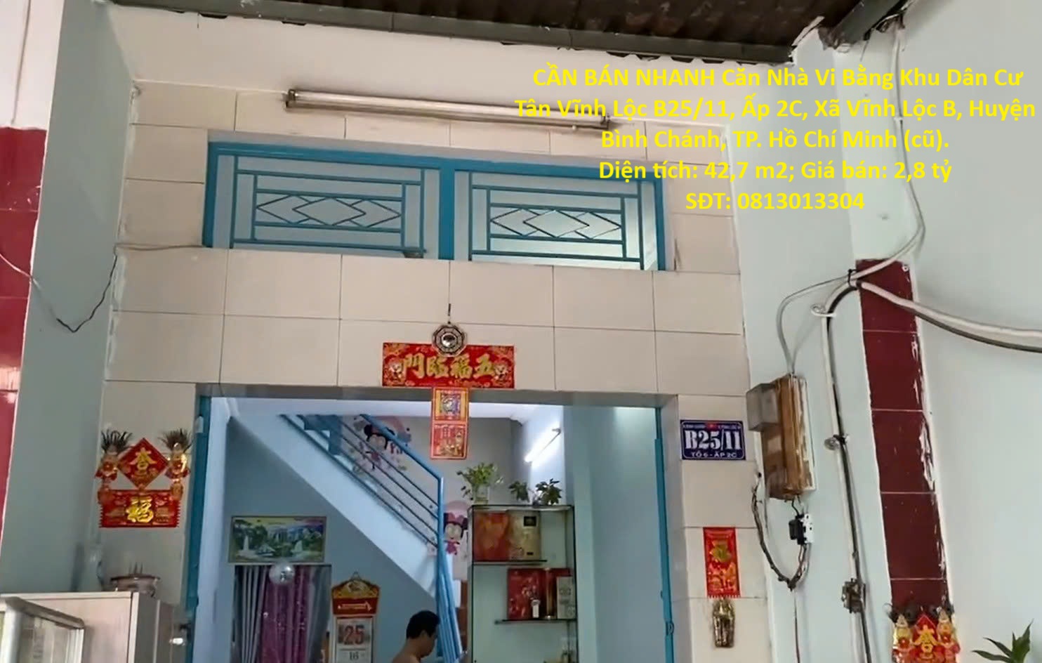 NHÀ VỊ TRÍ ĐẸP- GIÁ TỐT CẦN BÁN NHANH Căn Nhà Vi Bằng Khu Dân Cư Tân Vĩnh Lộc (Vĩnh Lộc B cũ)